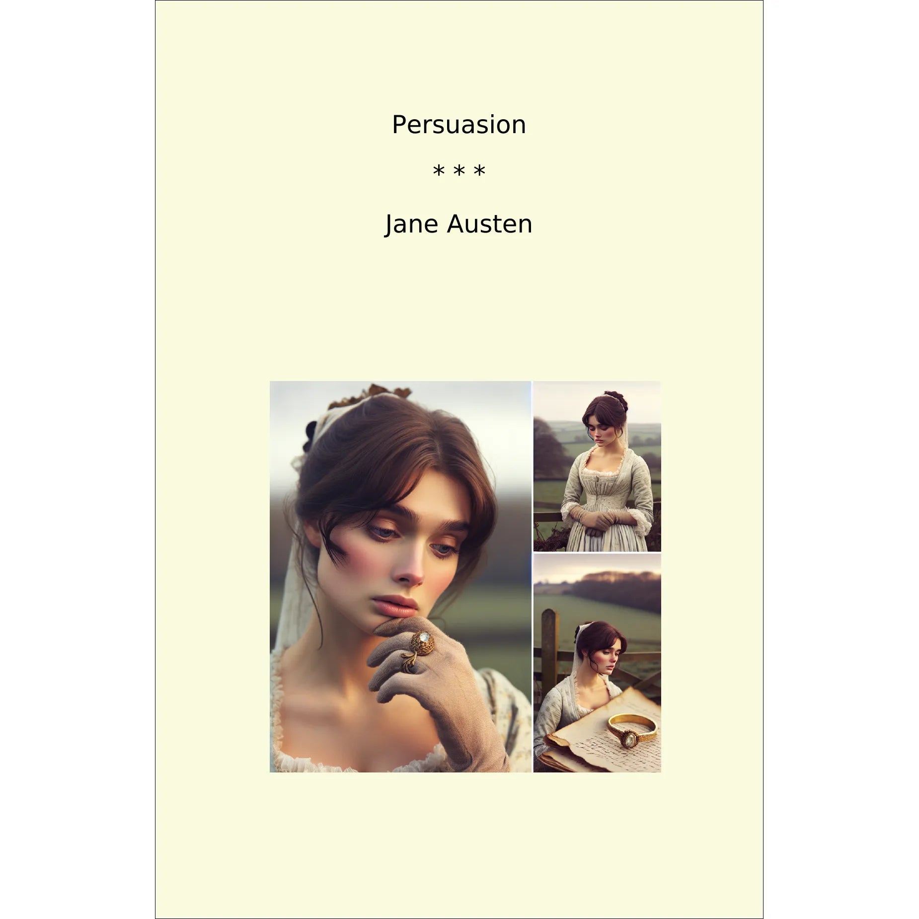 Book cover Persuasion