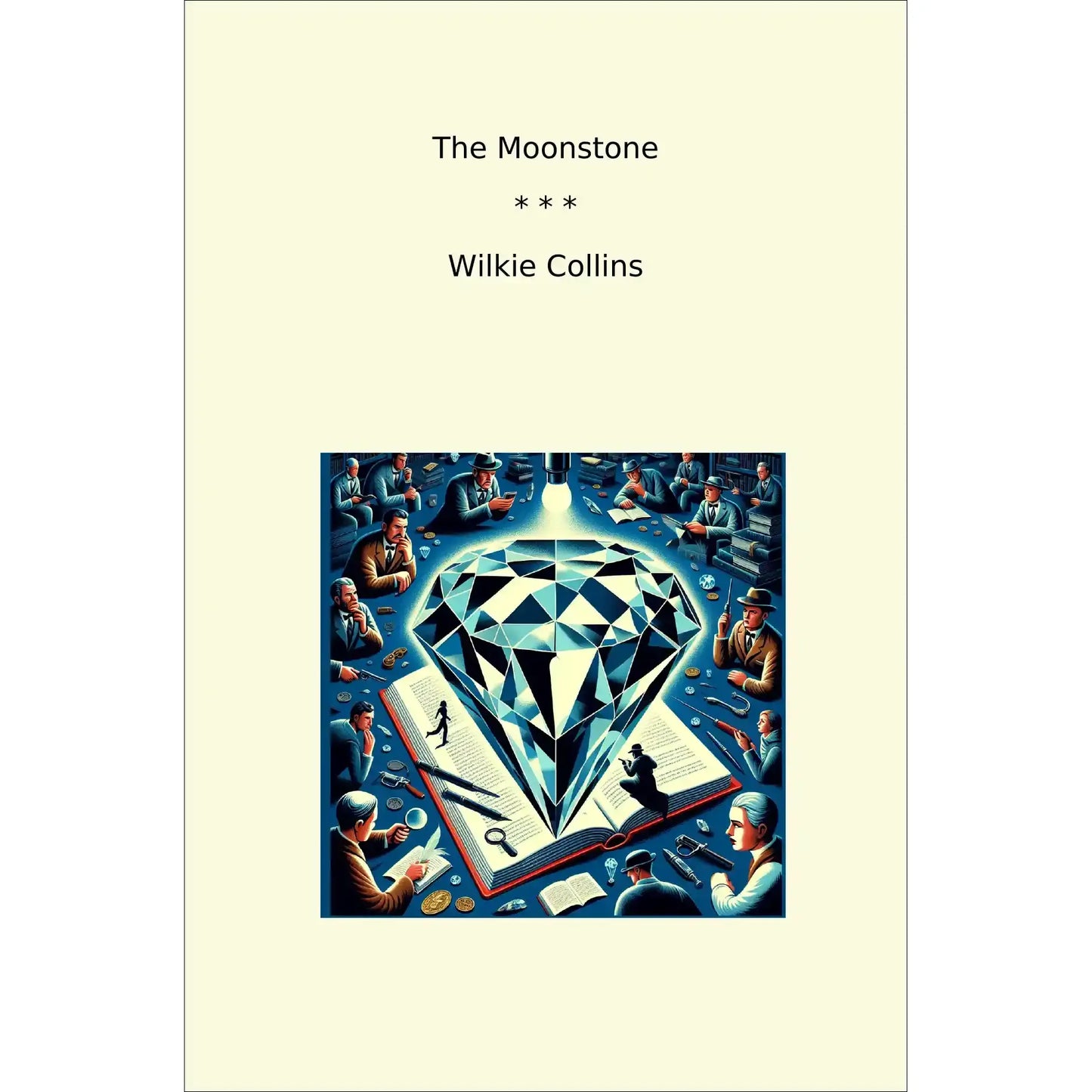 Book cover The Moonstone