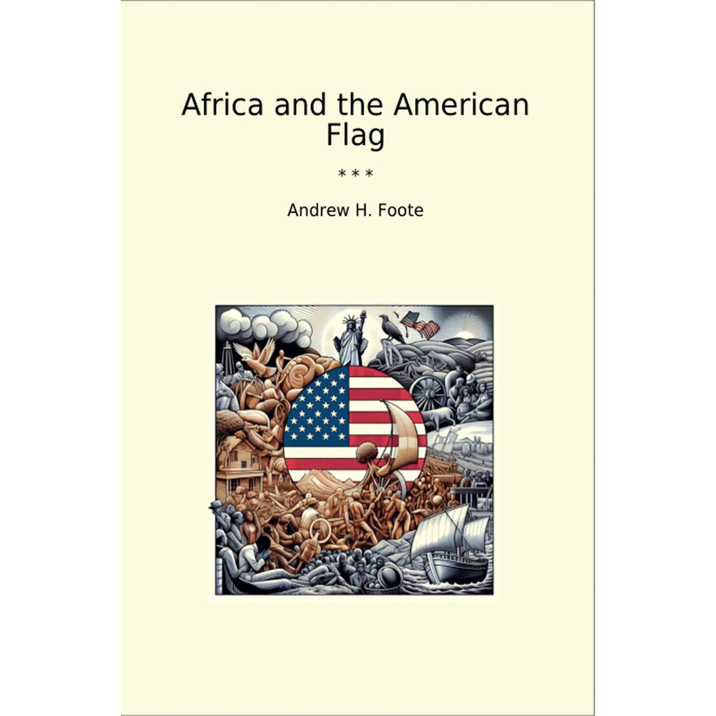 Book cover Africa and the American Flag