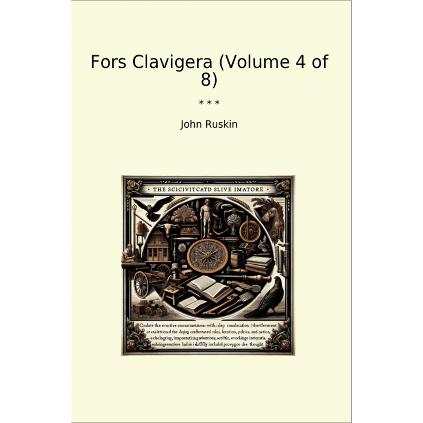 Book cover Fors Clavigera (Volume 4 of 8)