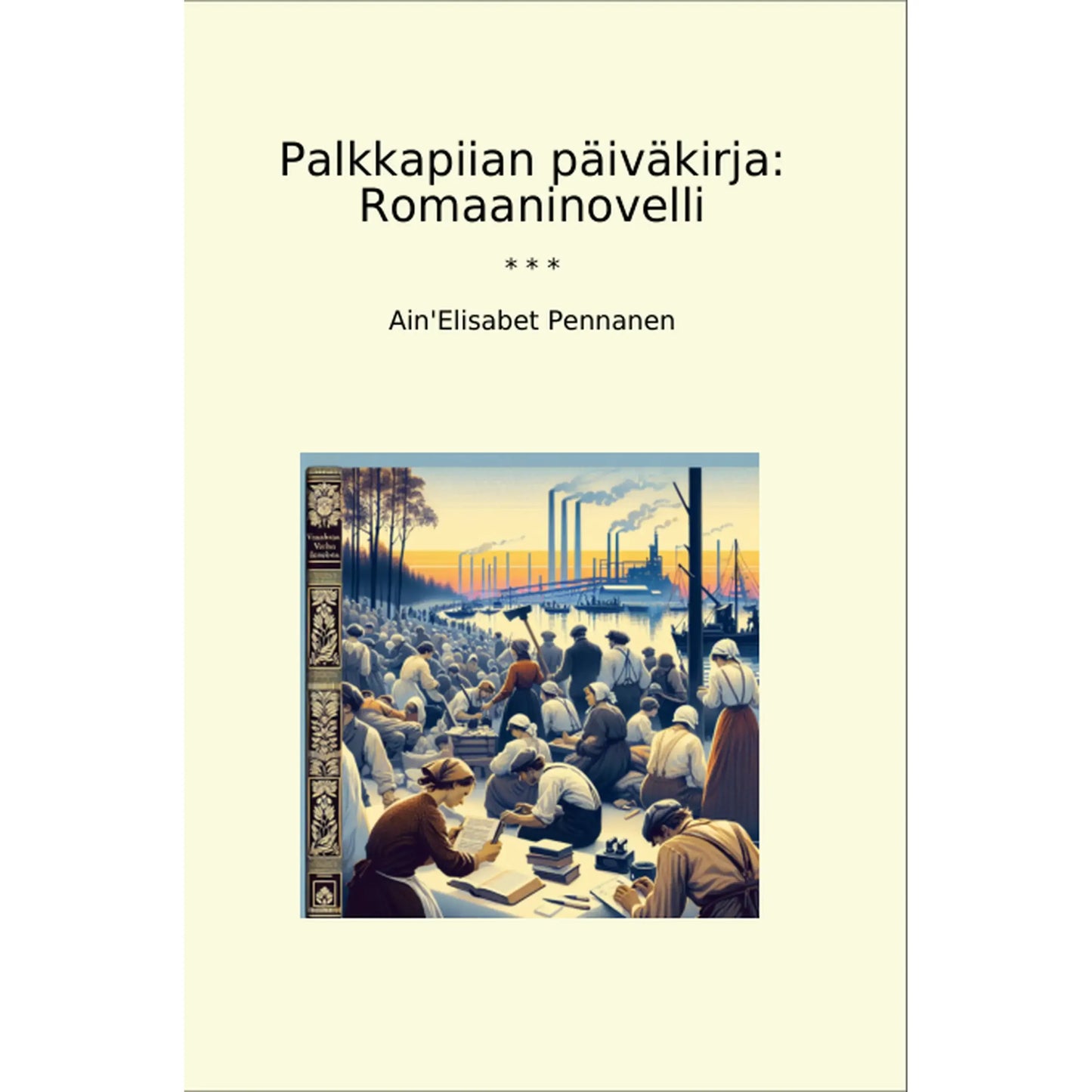 Book cover Palkkapiian päiväkirja: Romaaninovelli