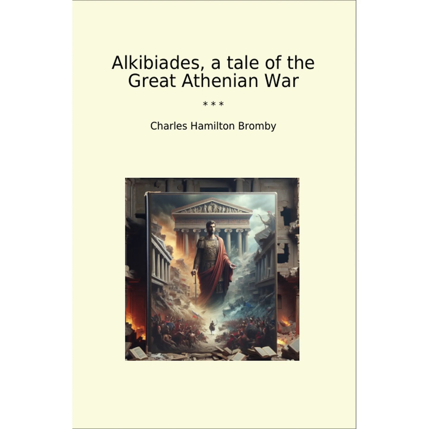 Book cover Alkibiades, a tale of the Great Athenian War