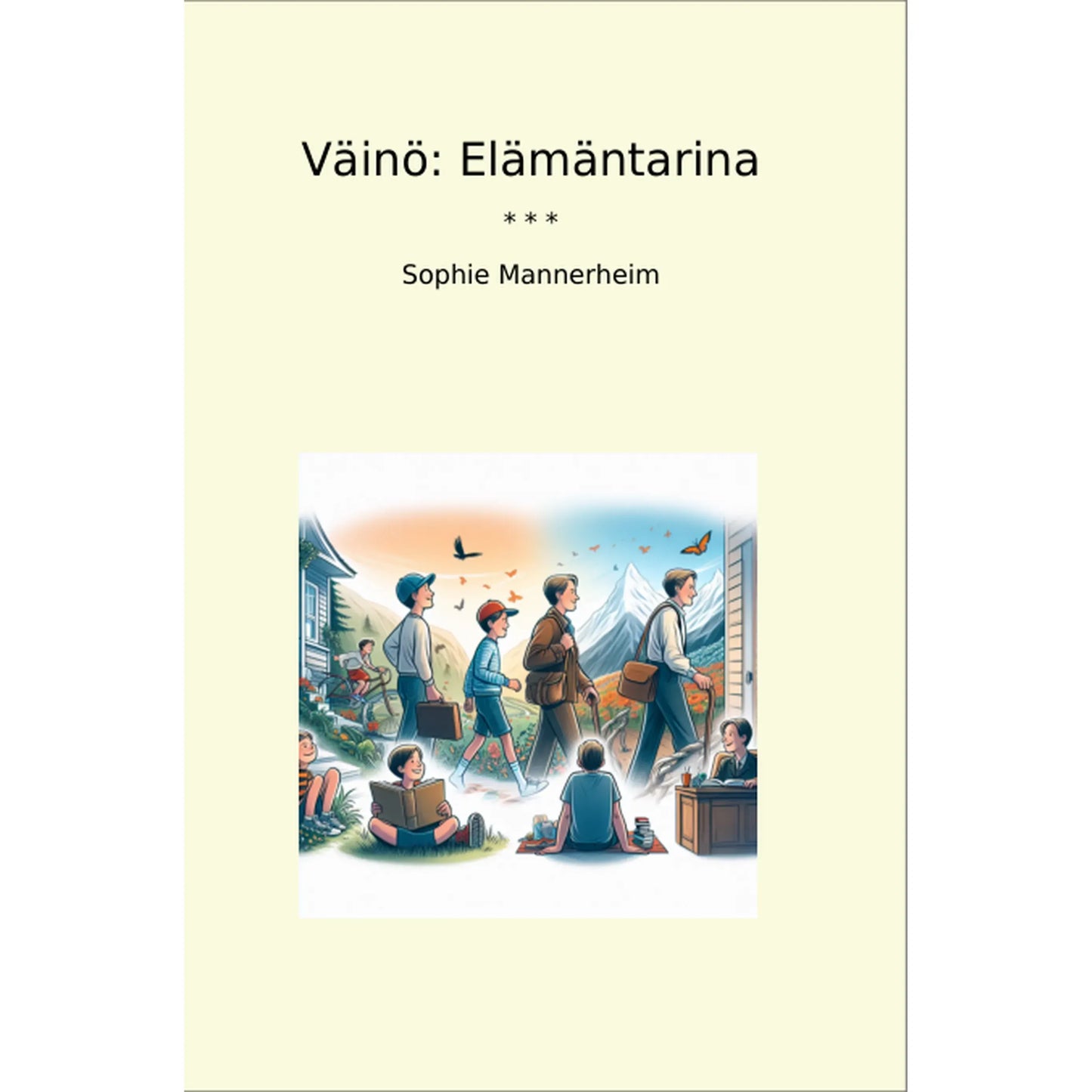 Book cover Väinö: Elämäntarina
