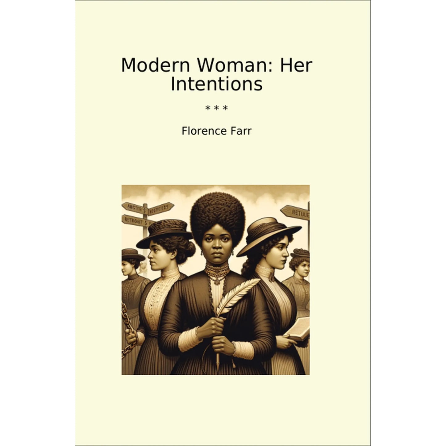 Book cover Modern Woman: Her Intentions