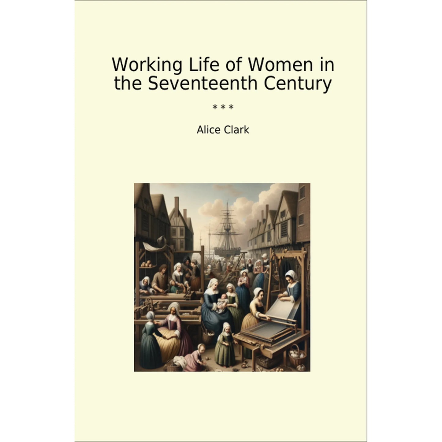 Book cover Working Life of Women in the Seventeenth Century