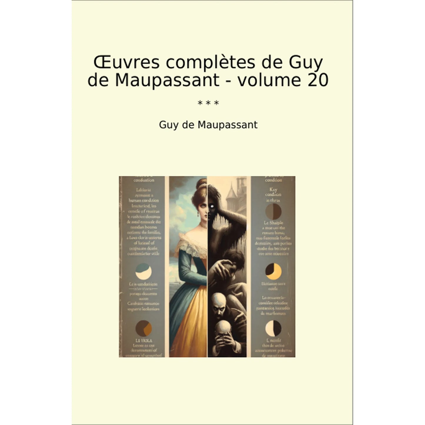 Book cover Œuvres complètes de Guy de Maupassant - volume 20