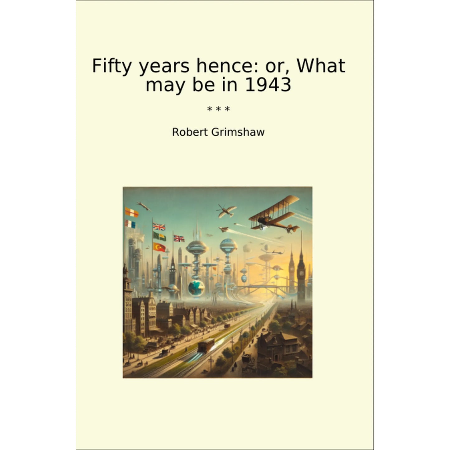 Book cover Fifty years hence: or, What may be in 1943