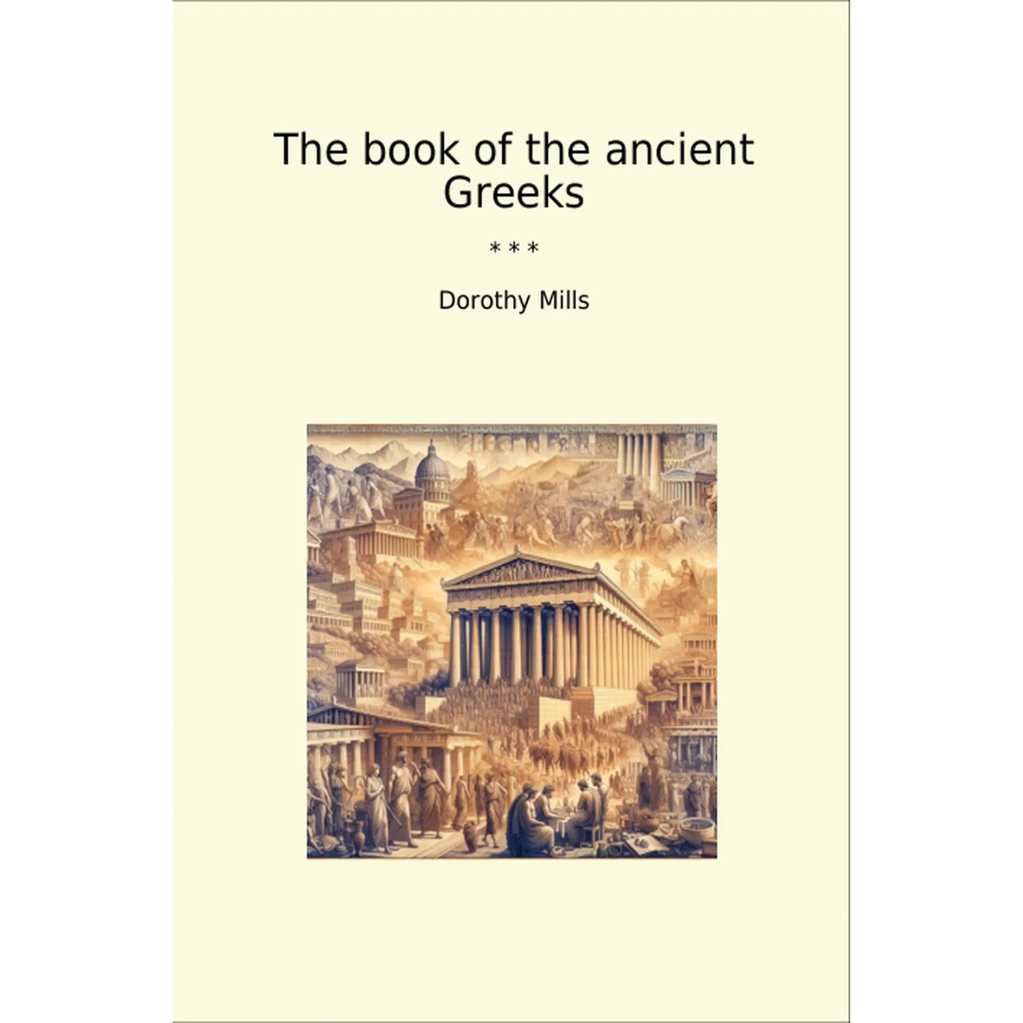 Book cover The book of the ancient Greeks