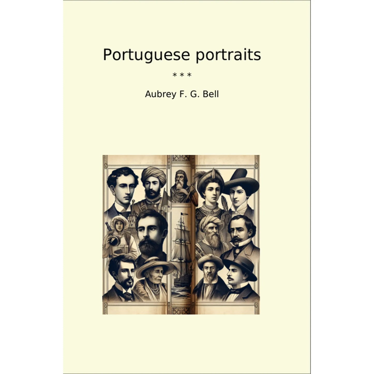 Book cover Portuguese portraits