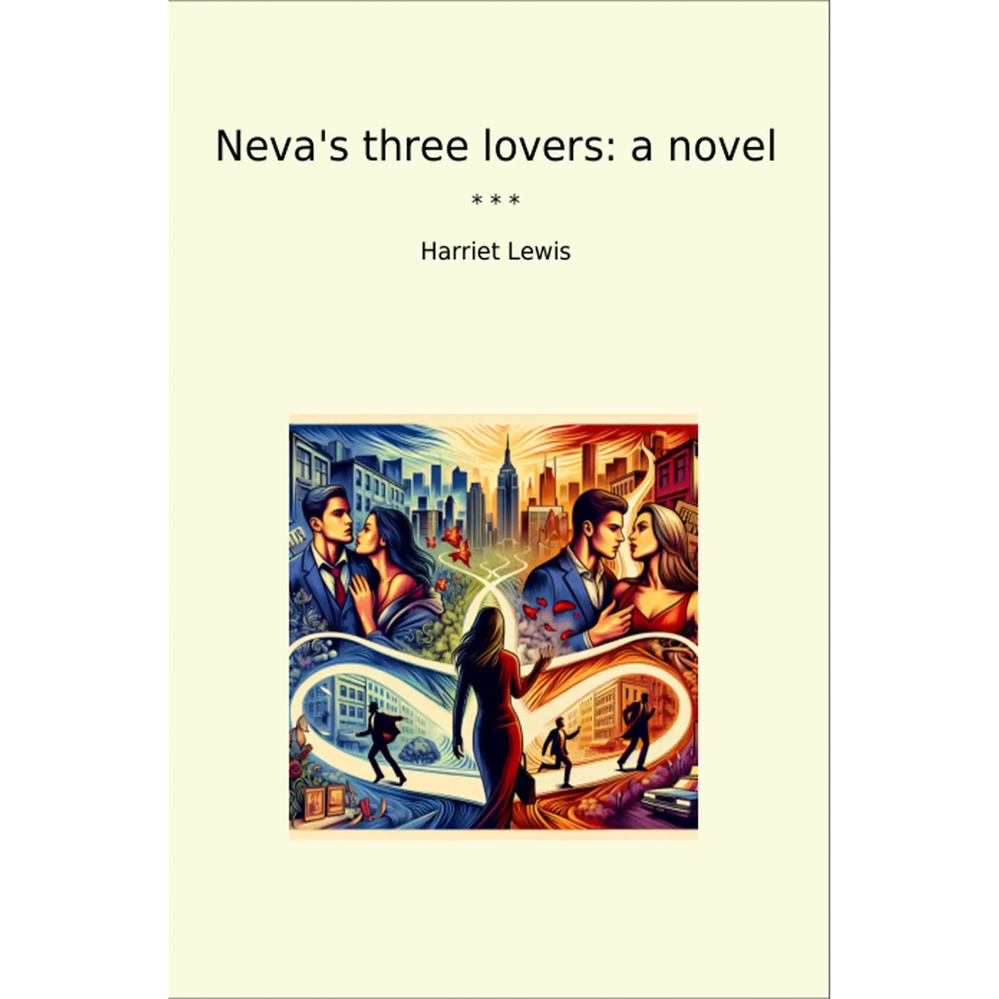 Book cover Neva's three lovers: a novel
