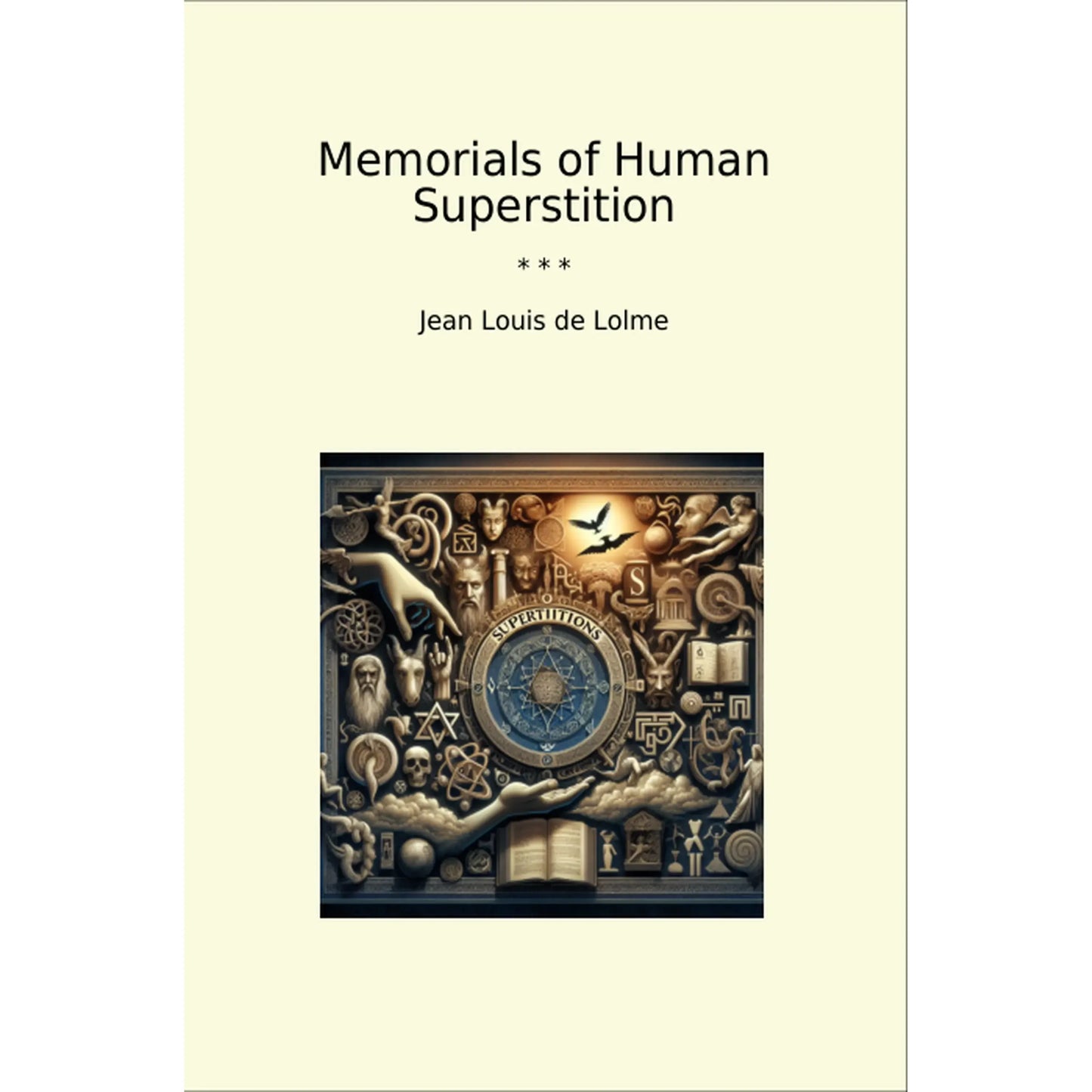 Book cover Memorials of Human Superstition