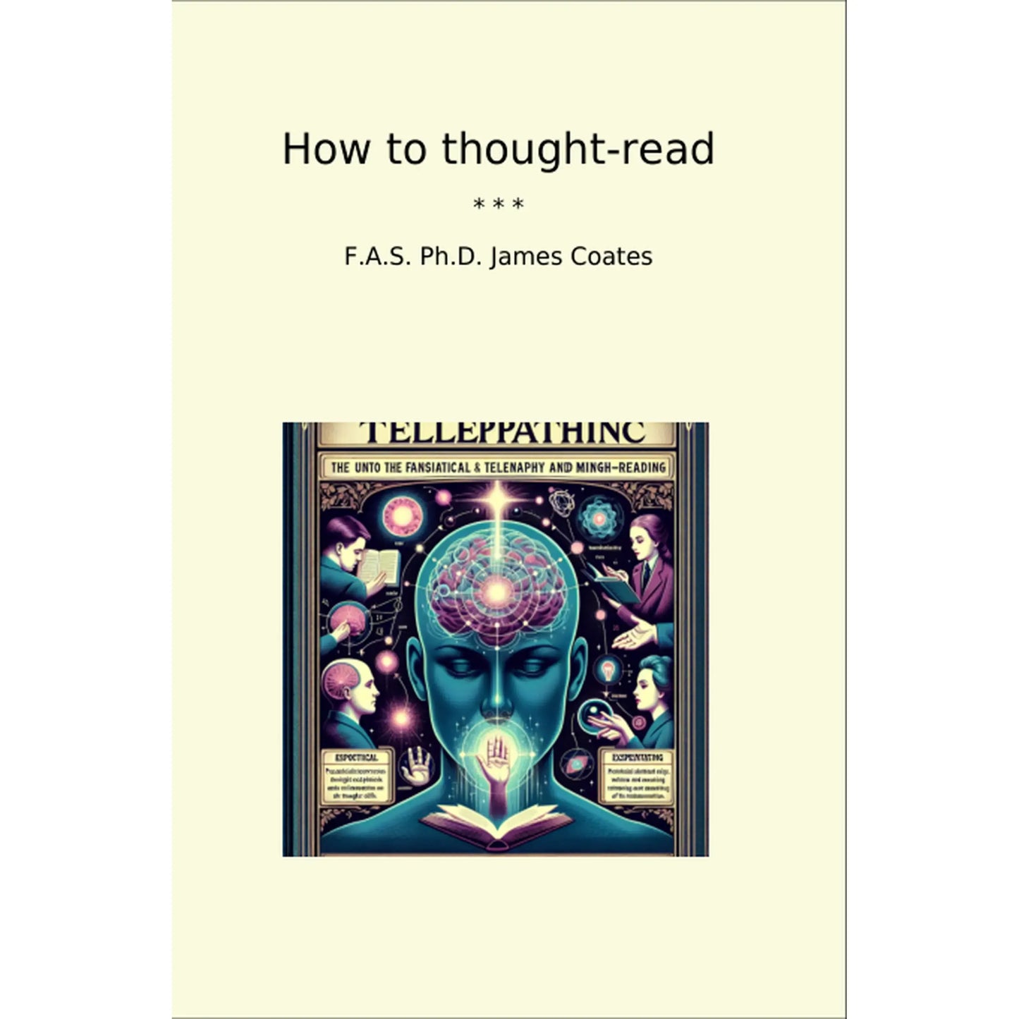 Book cover How to thought-read