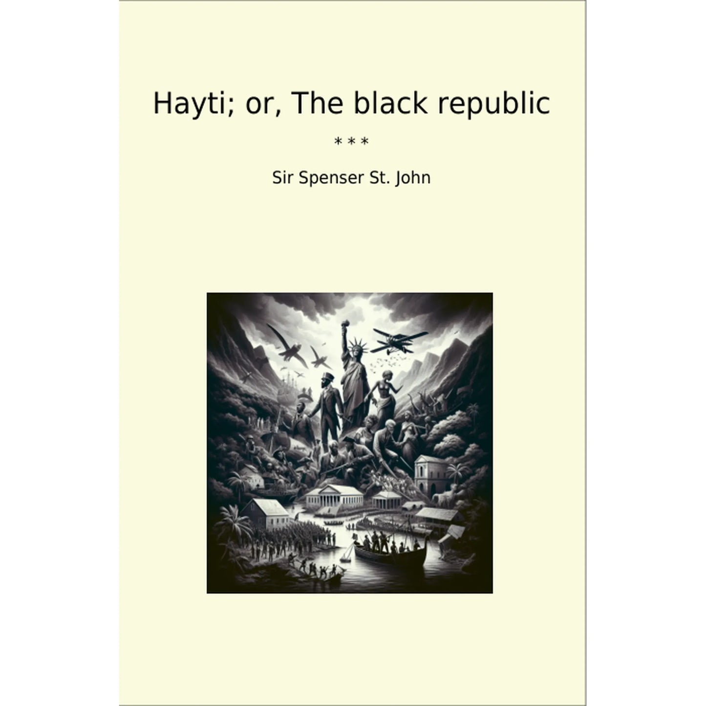 Book cover Hayti; or, The black republic