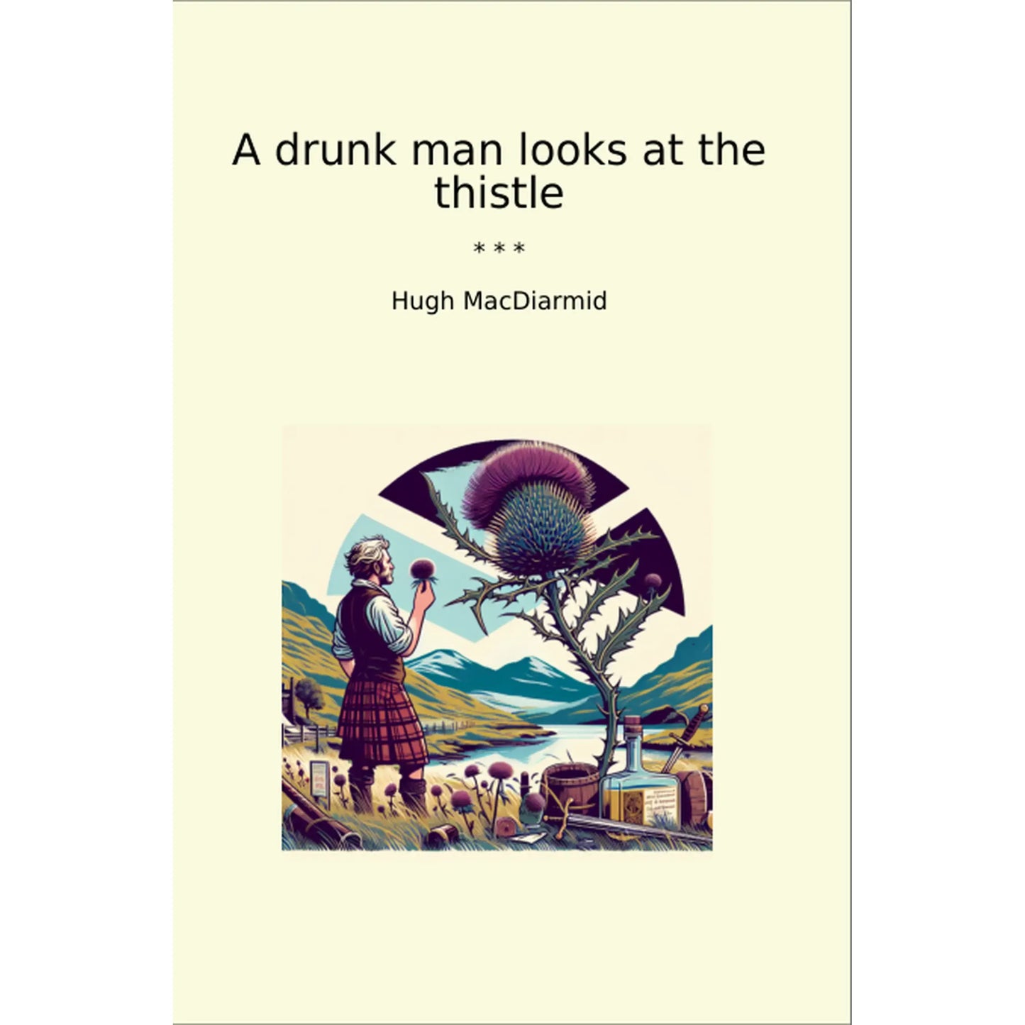 Book cover A drunk man looks at the thistle