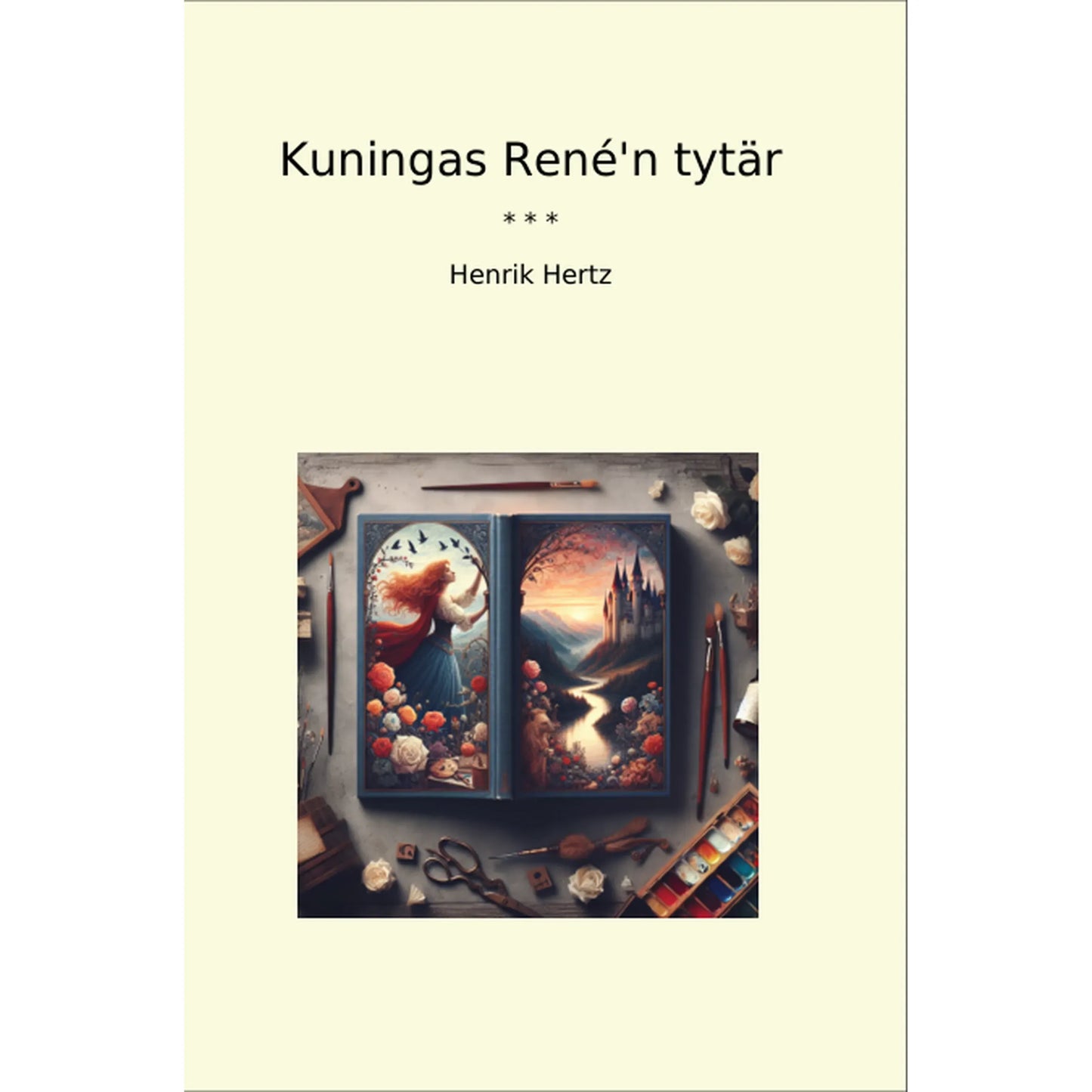 Book cover Kuningas René'n tytär