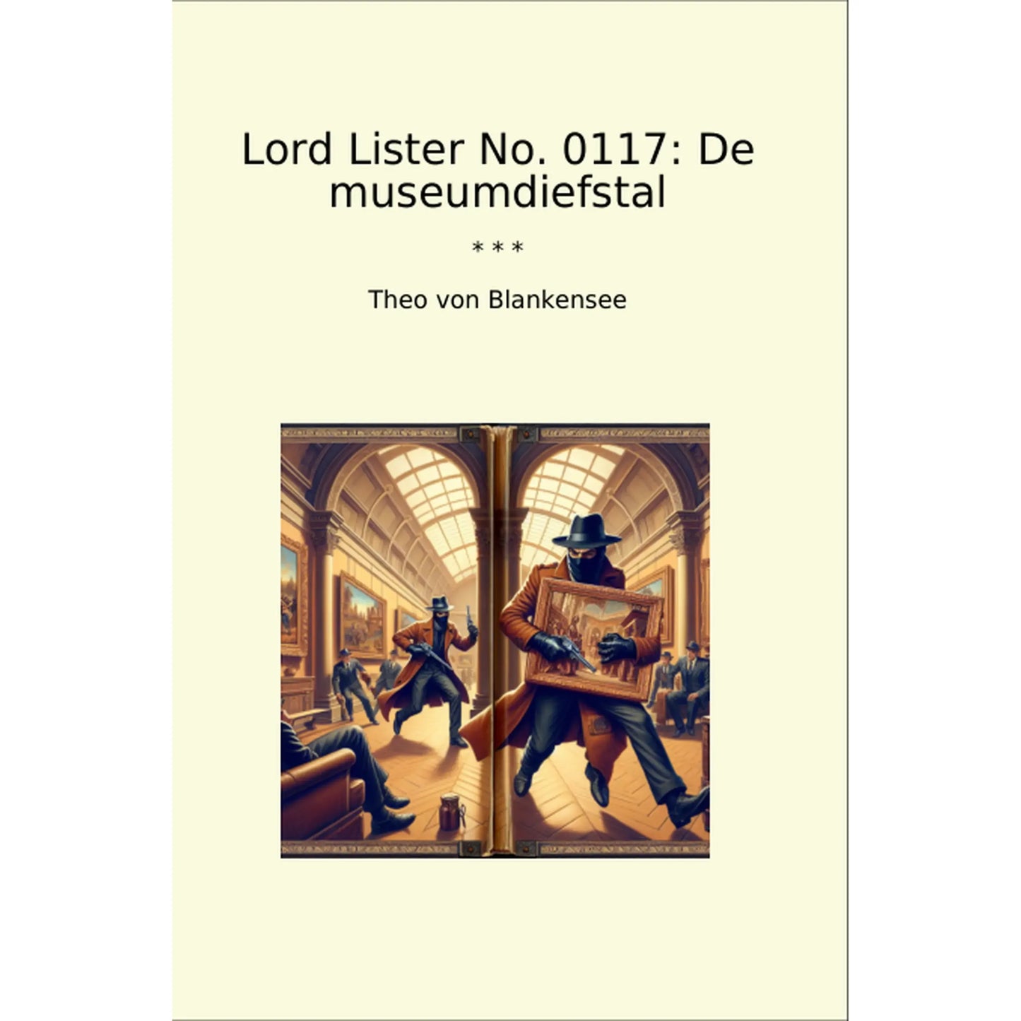 Book cover Lord Lister No. 0117: De museumdiefstal