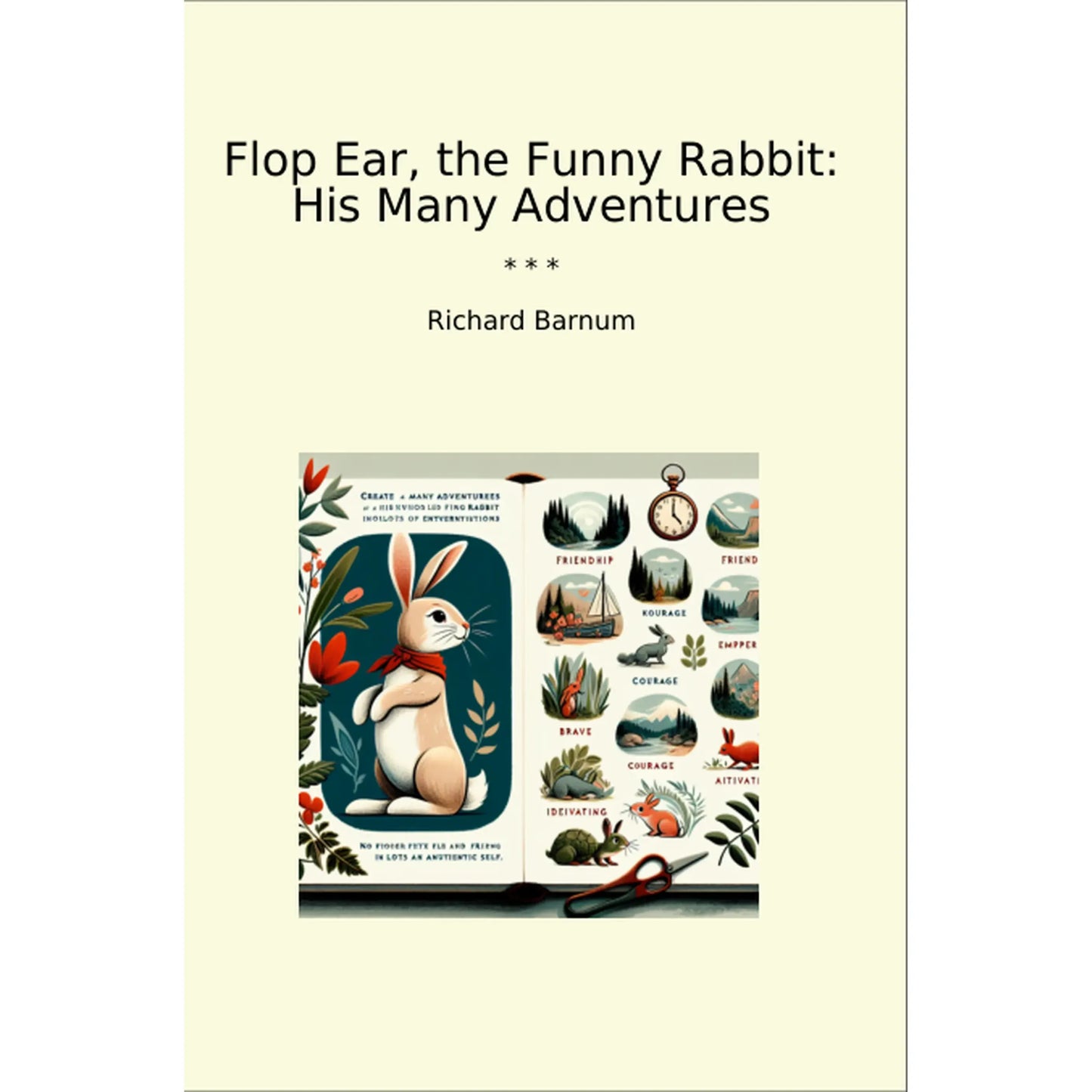 Book cover Flop Ear, the Funny Rabbit: His Many Adventures