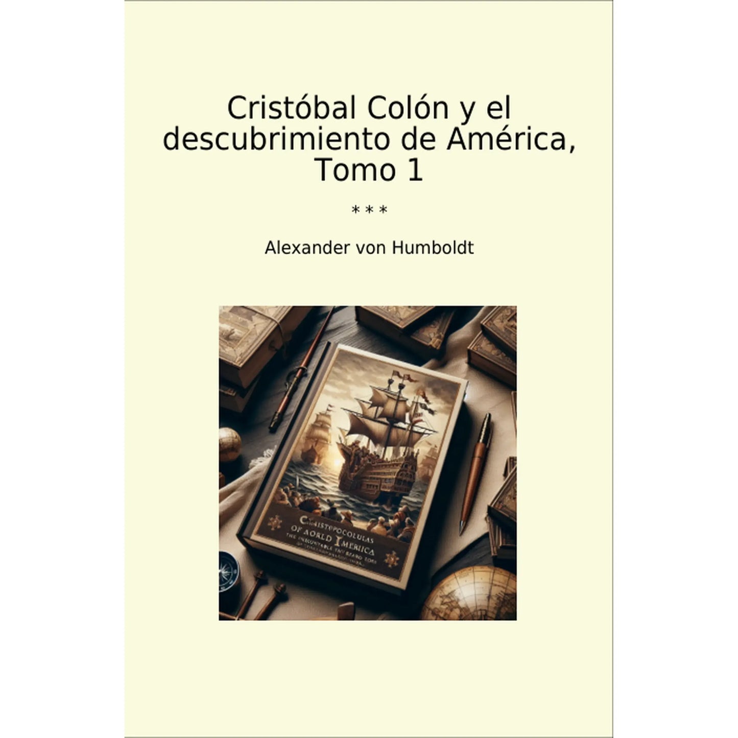 Book cover Cristóbal Colón y el descubrimiento de América, Tomo 1