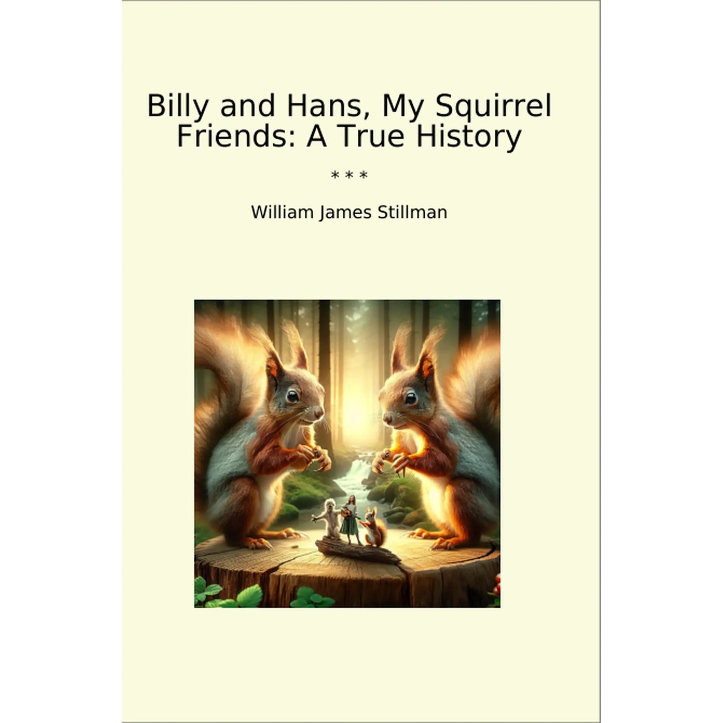 Book cover Billy and Hans, My Squirrel Friends: A True History
