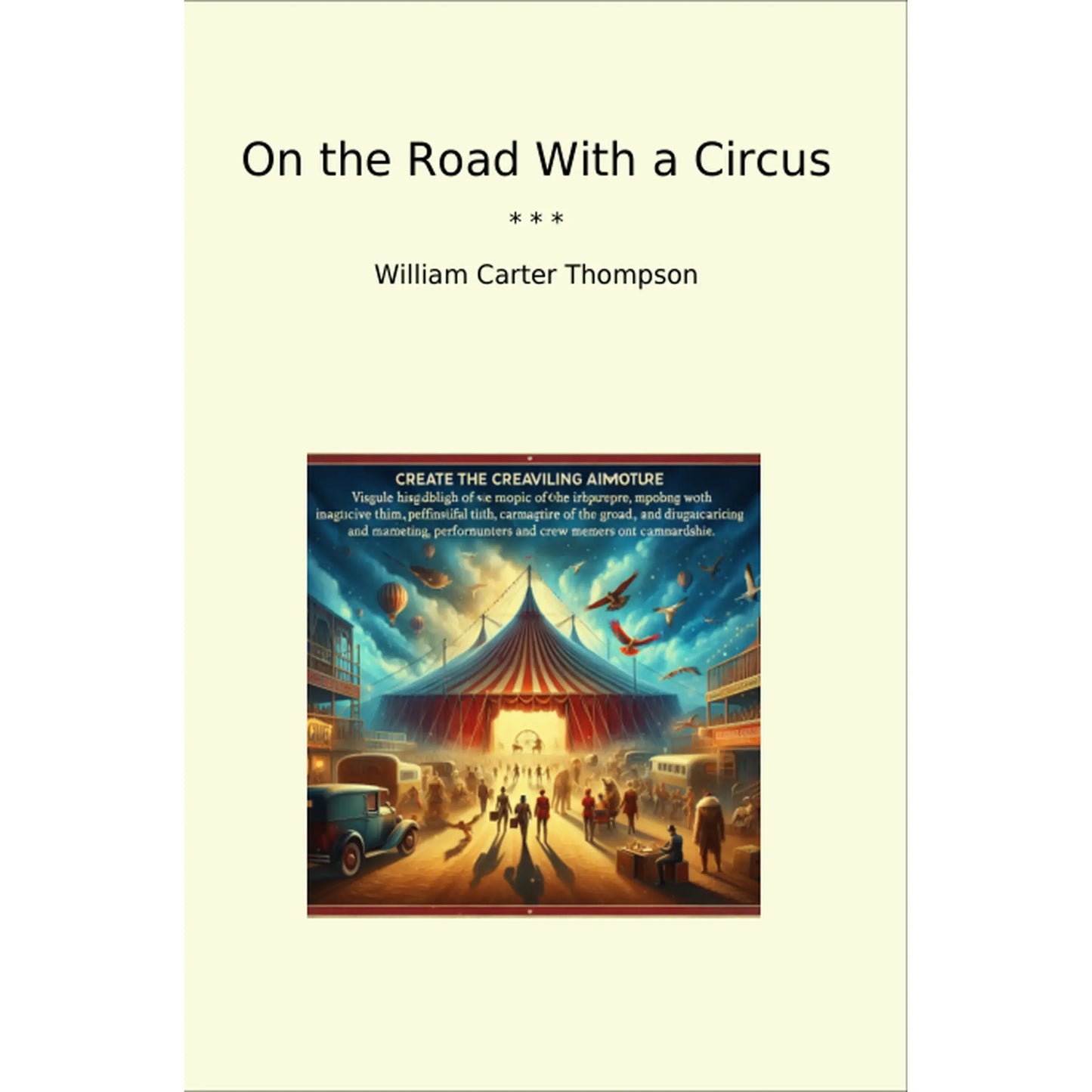Book cover On the Road With a Circus