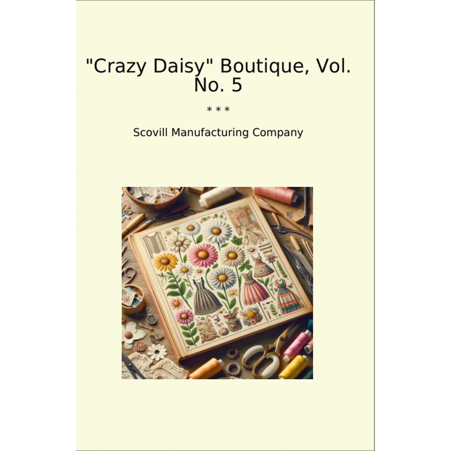 Book cover "Crazy Daisy" Boutique, Vol. No. 5