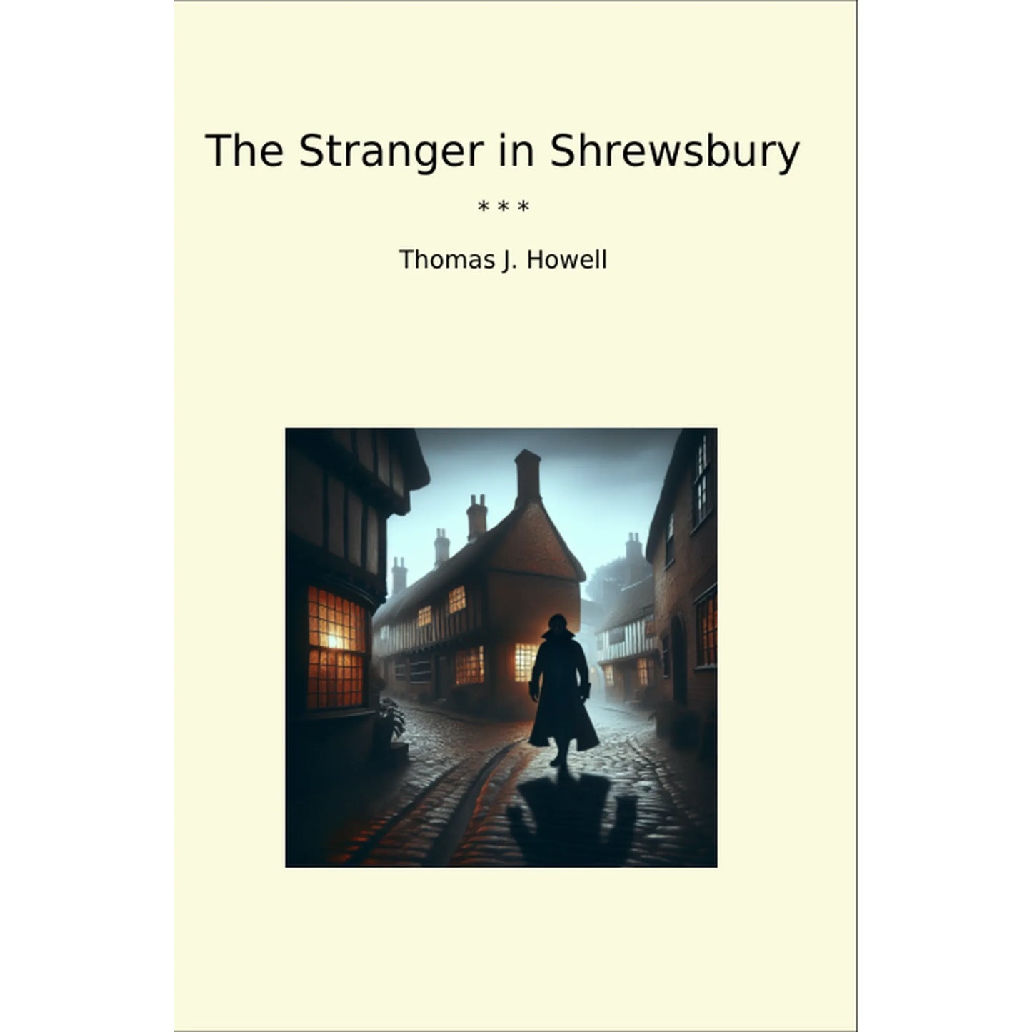 Book cover The Stranger in Shrewsbury