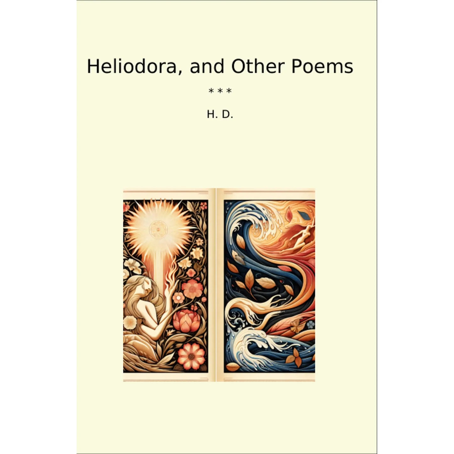 Book cover Heliodora, and Other Poems
