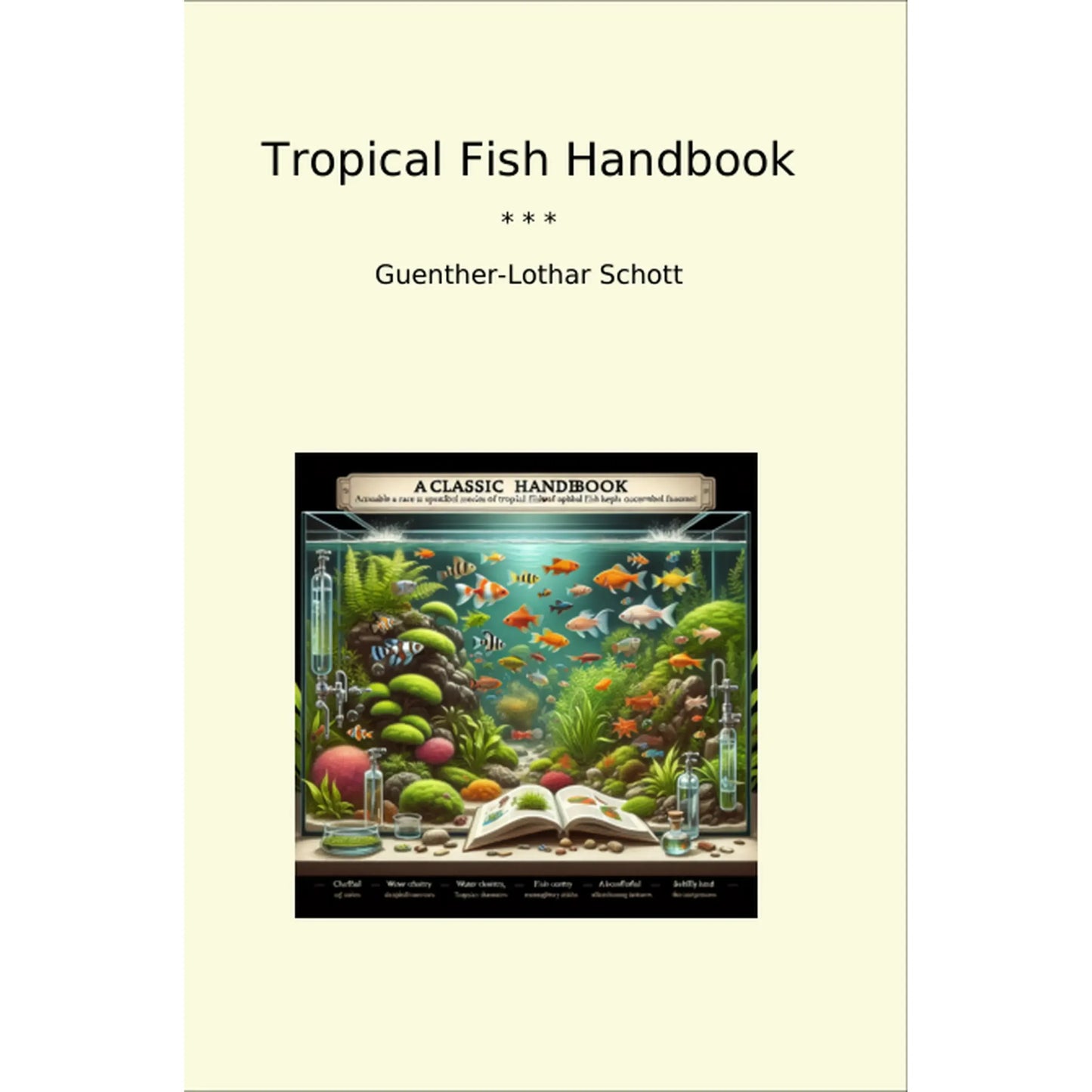 Book cover Tropical Fish Handbook