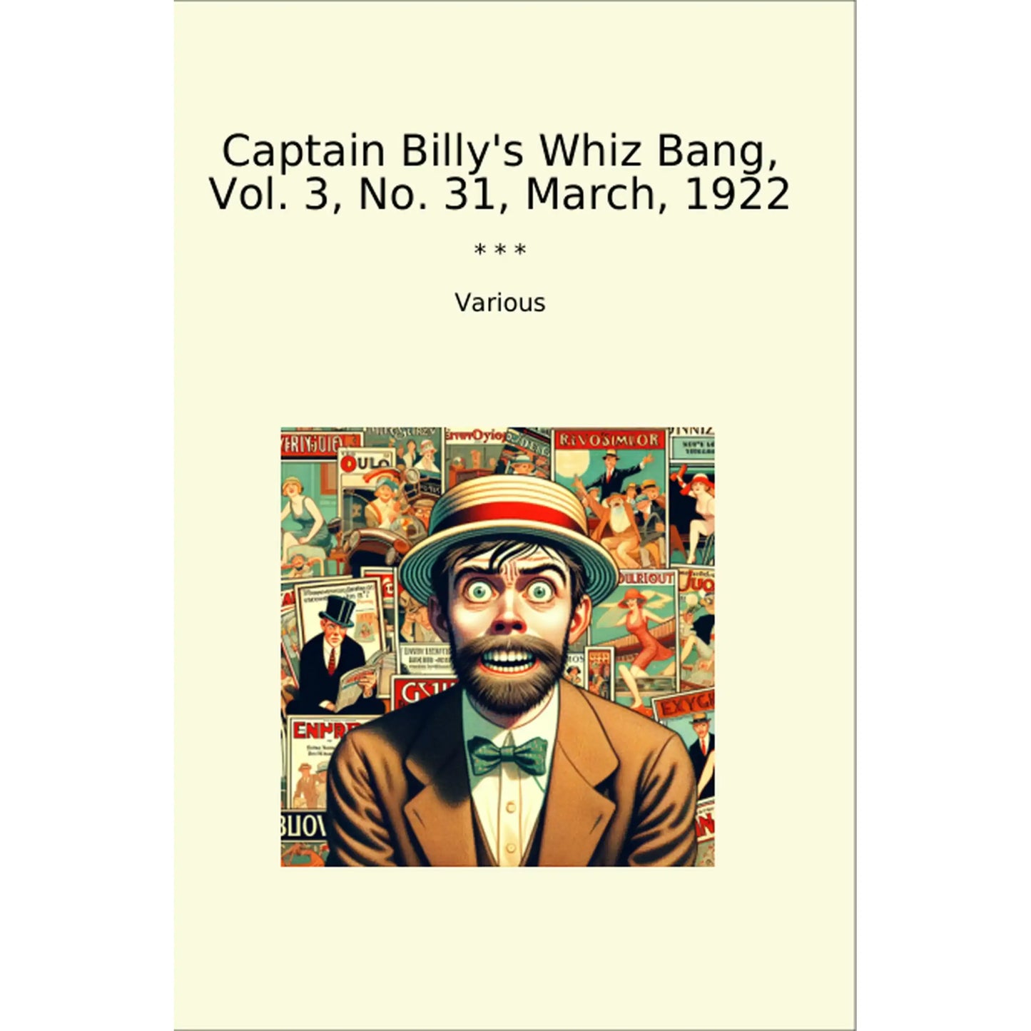Book cover Captain Billy's Whiz Bang, Vol. 3, No. 31, March, 1922