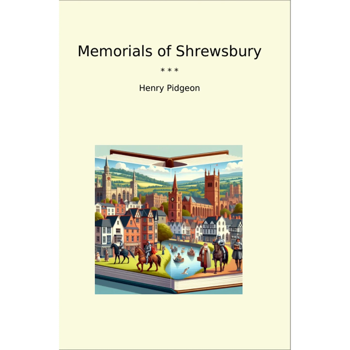 Book cover Memorials of Shrewsbury