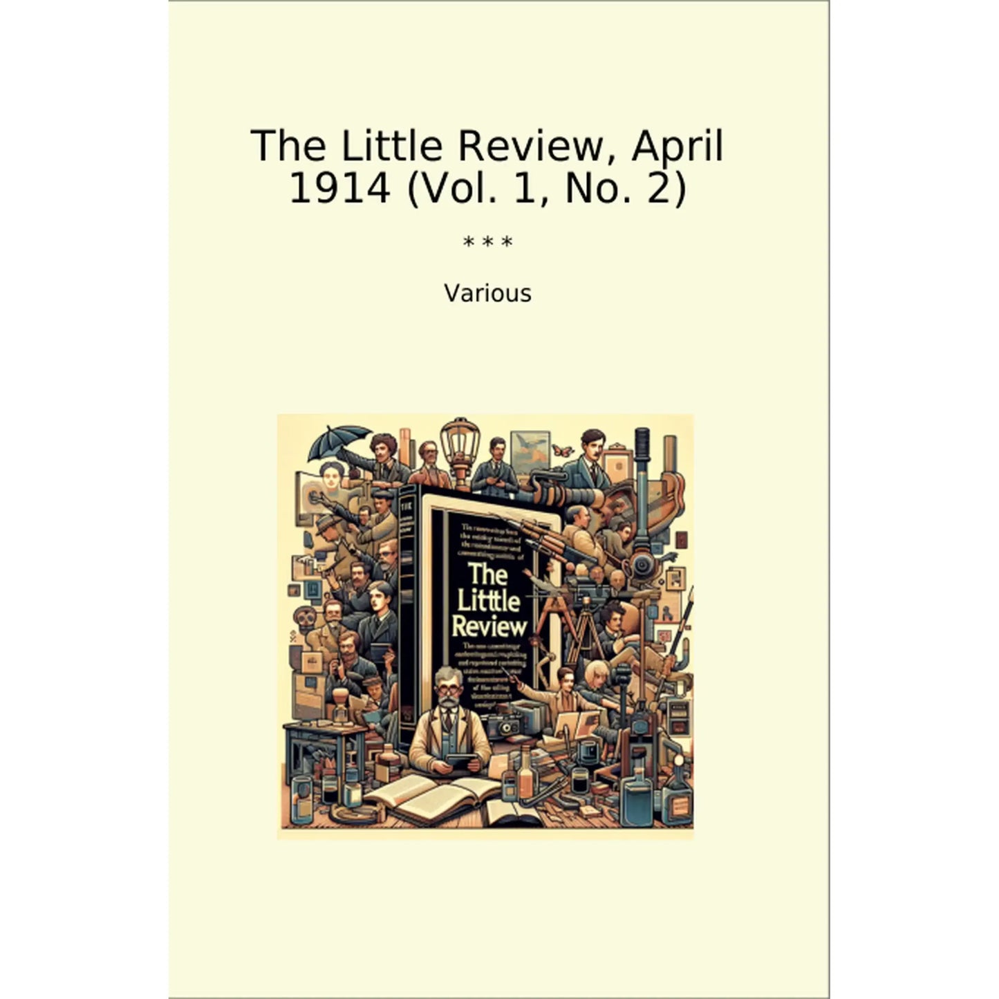 Book cover The Little Review, April 1914 (Vol. 1, No. 2)