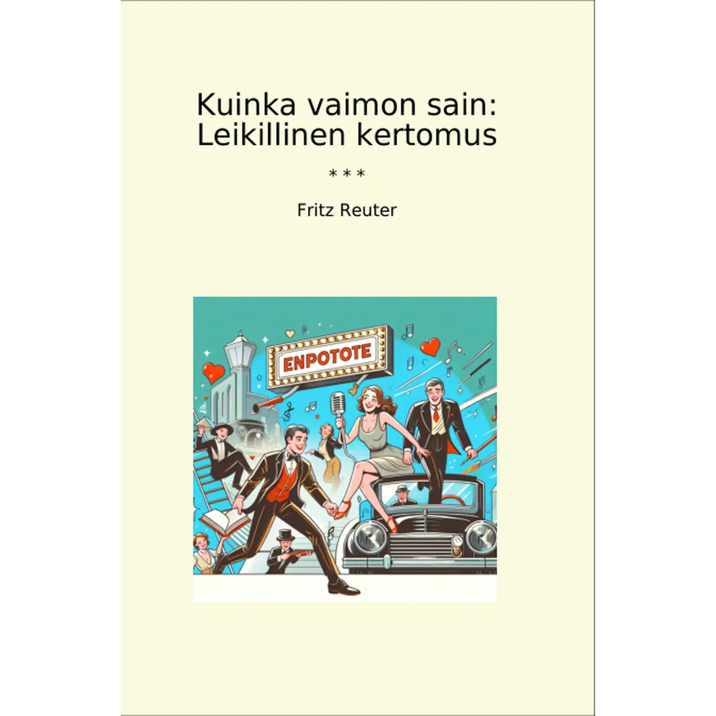 Book cover Kuinka vaimon sain: Leikillinen kertomus