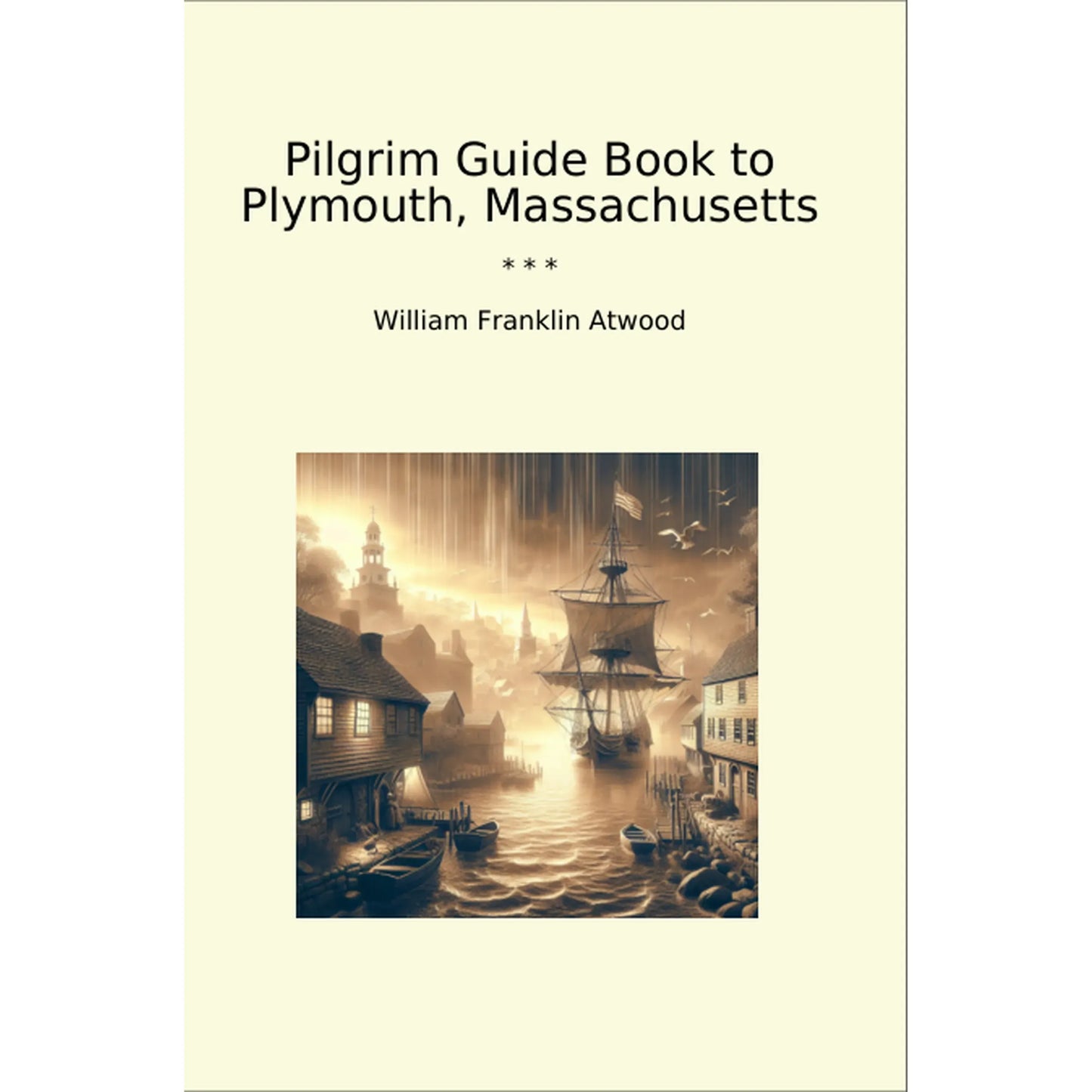 Book cover Pilgrim Guide Book to Plymouth, Massachusetts