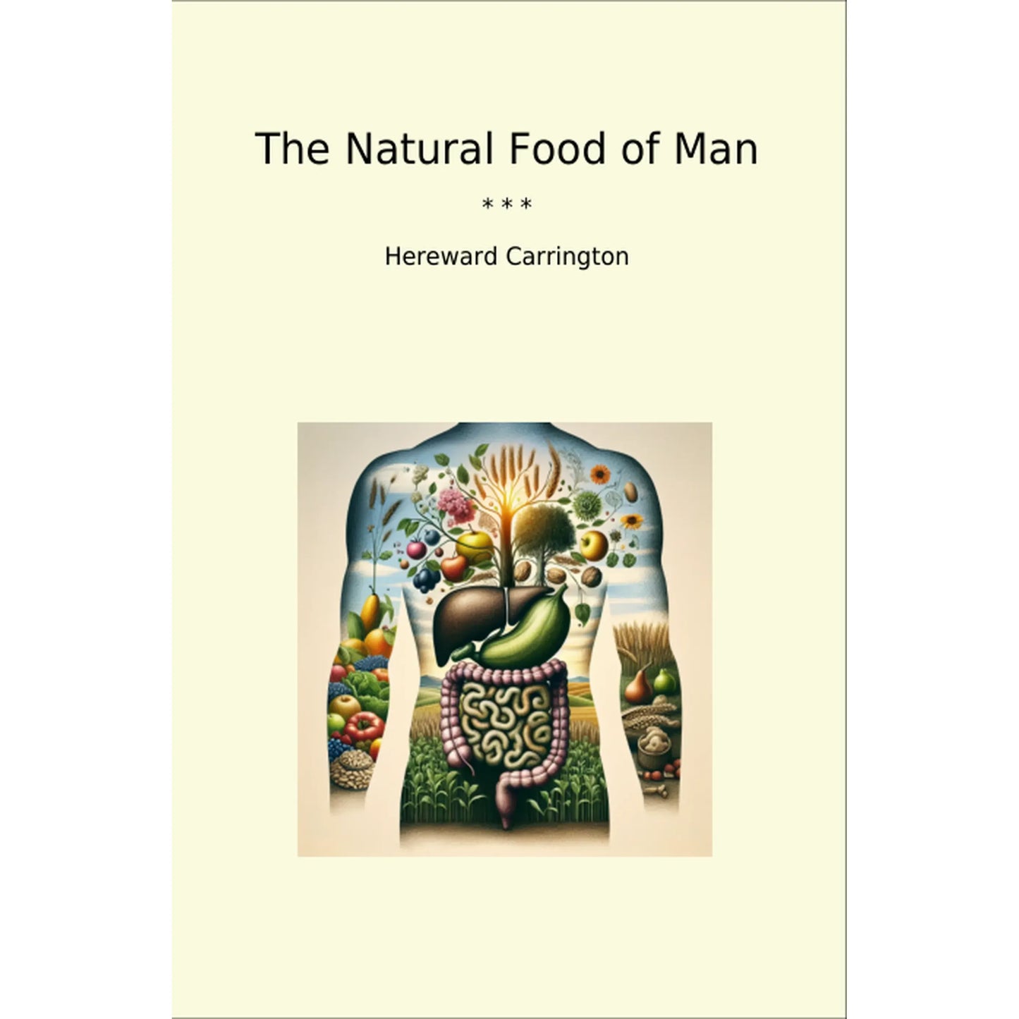 Book cover The Natural Food of Man