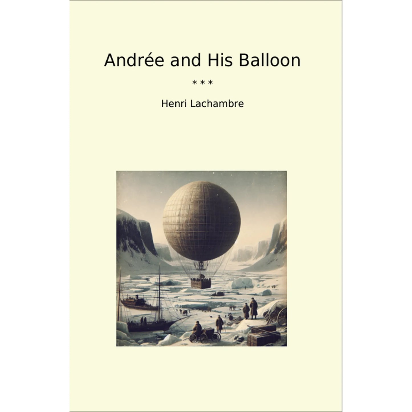 Book cover Andrée and His Balloon