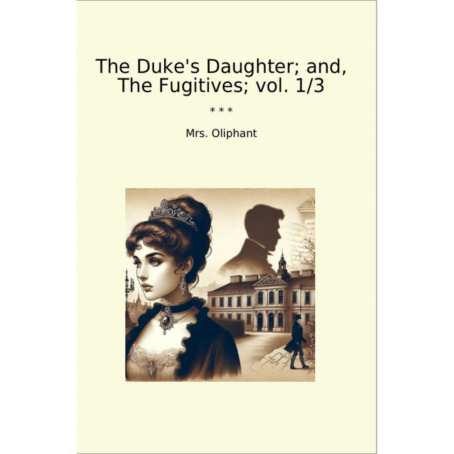 Book cover The Duke's Daughter; and, The Fugitives; vol. 1/3