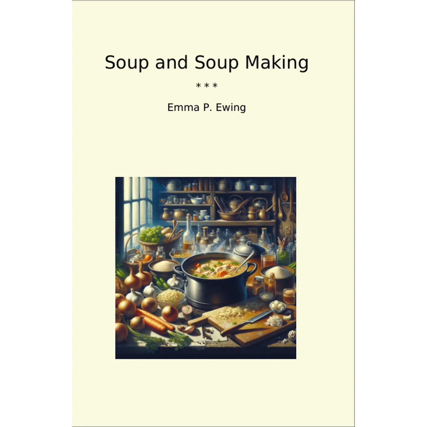 Book cover Soup and Soup Making