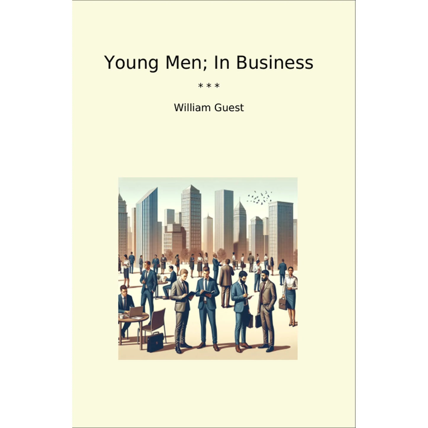 Book cover Young Men; In Business