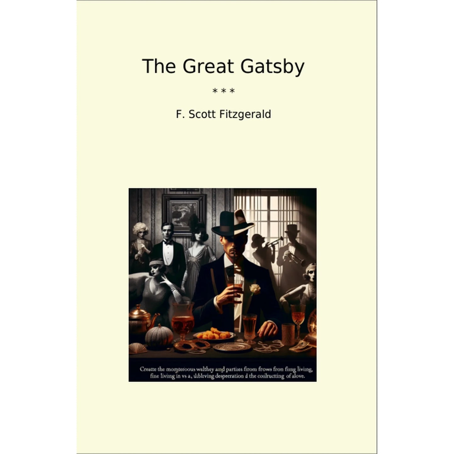 Book cover The Great Gatsby
