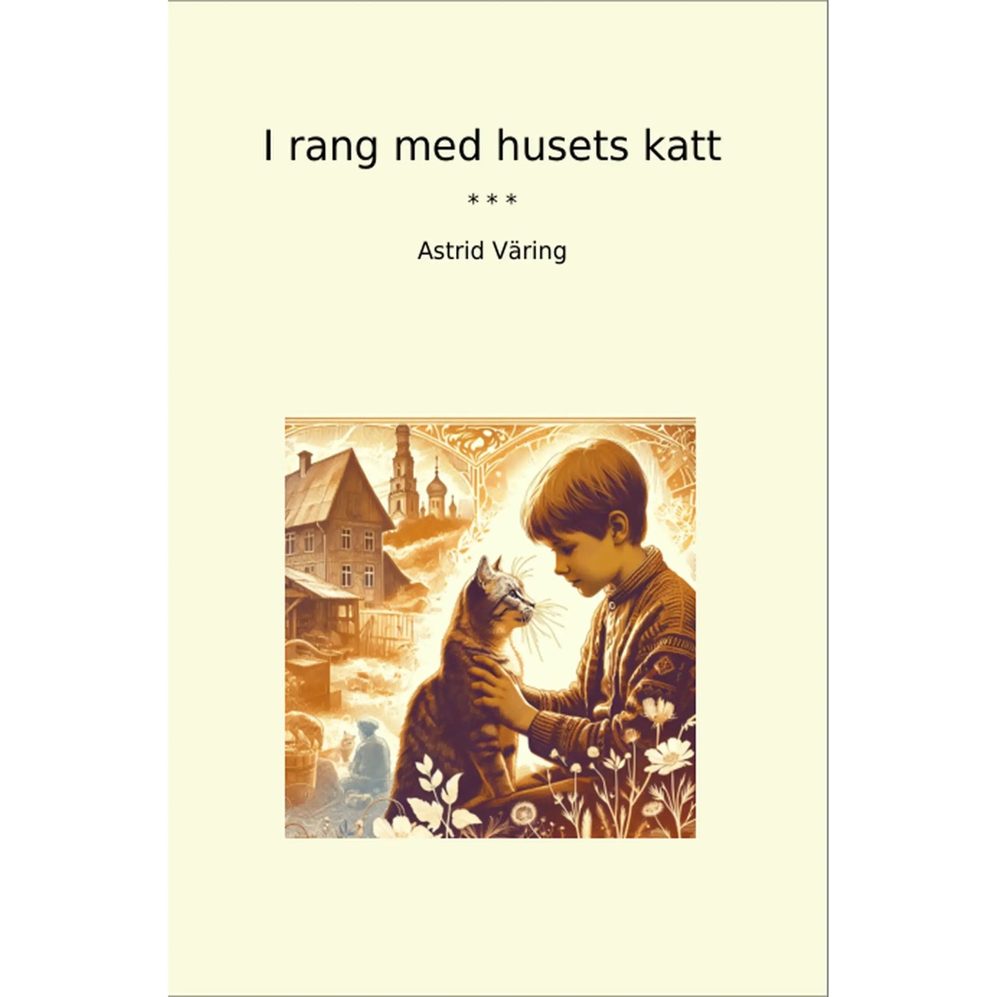 Book cover I rang med husets katt