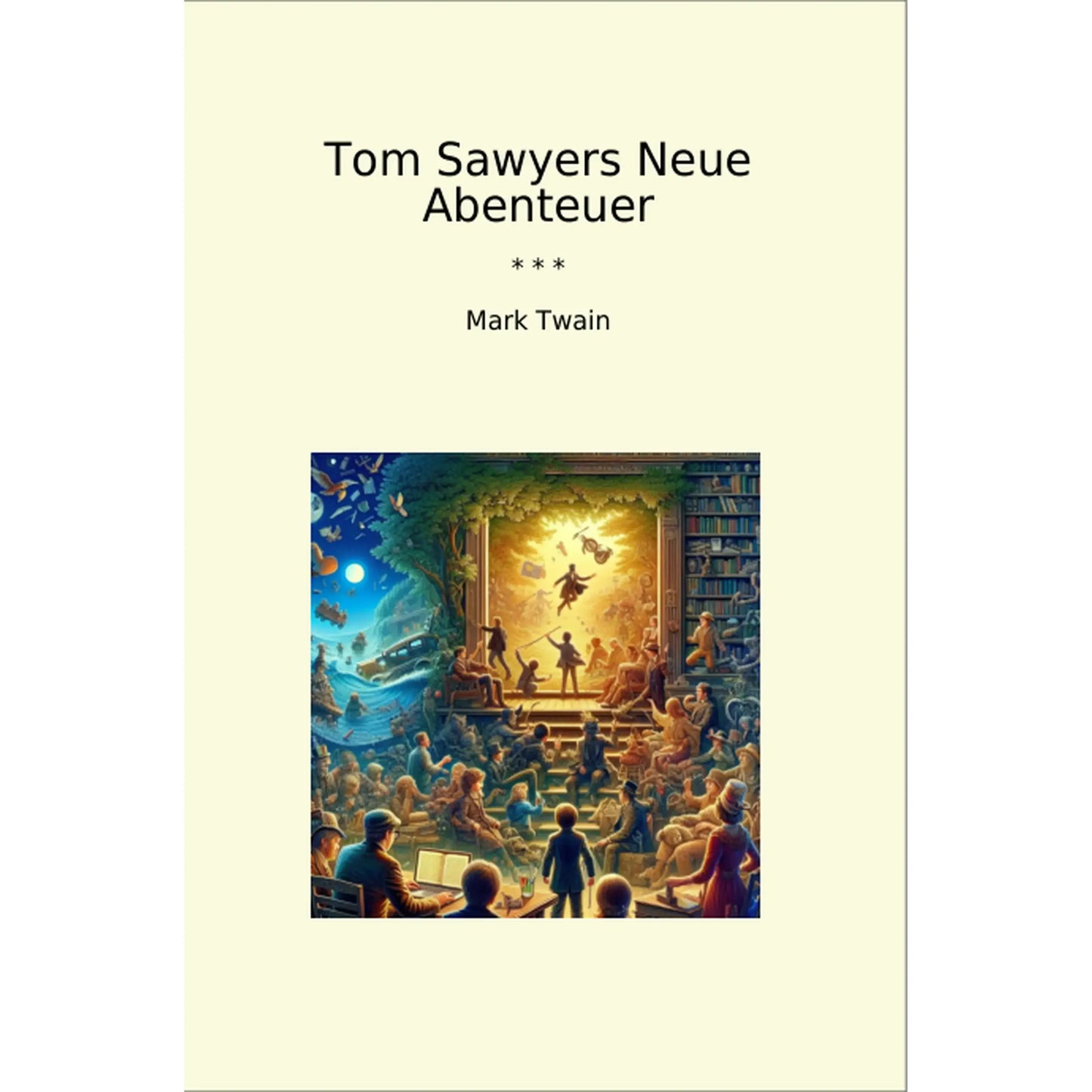 Book cover Tom Sawyers Neue Abenteuer