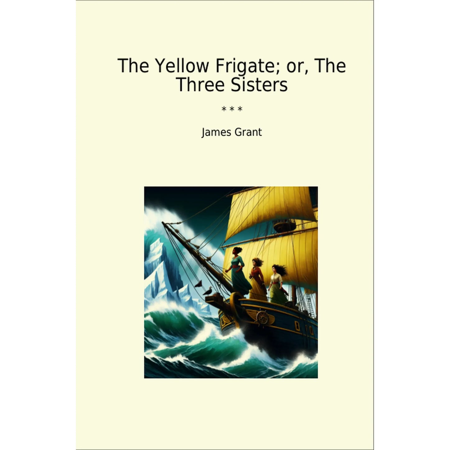 Book cover The Yellow Frigate; or, The Three Sisters