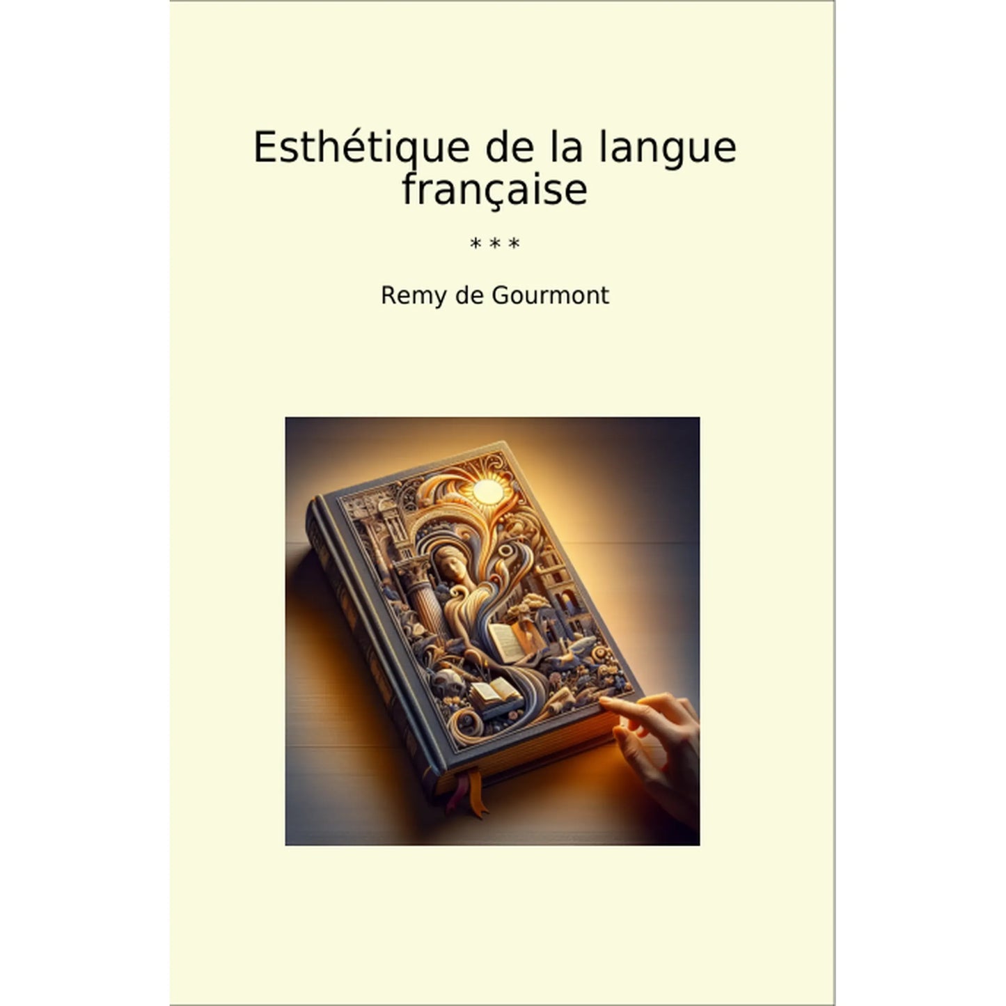 Book cover Esthétique de la langue française