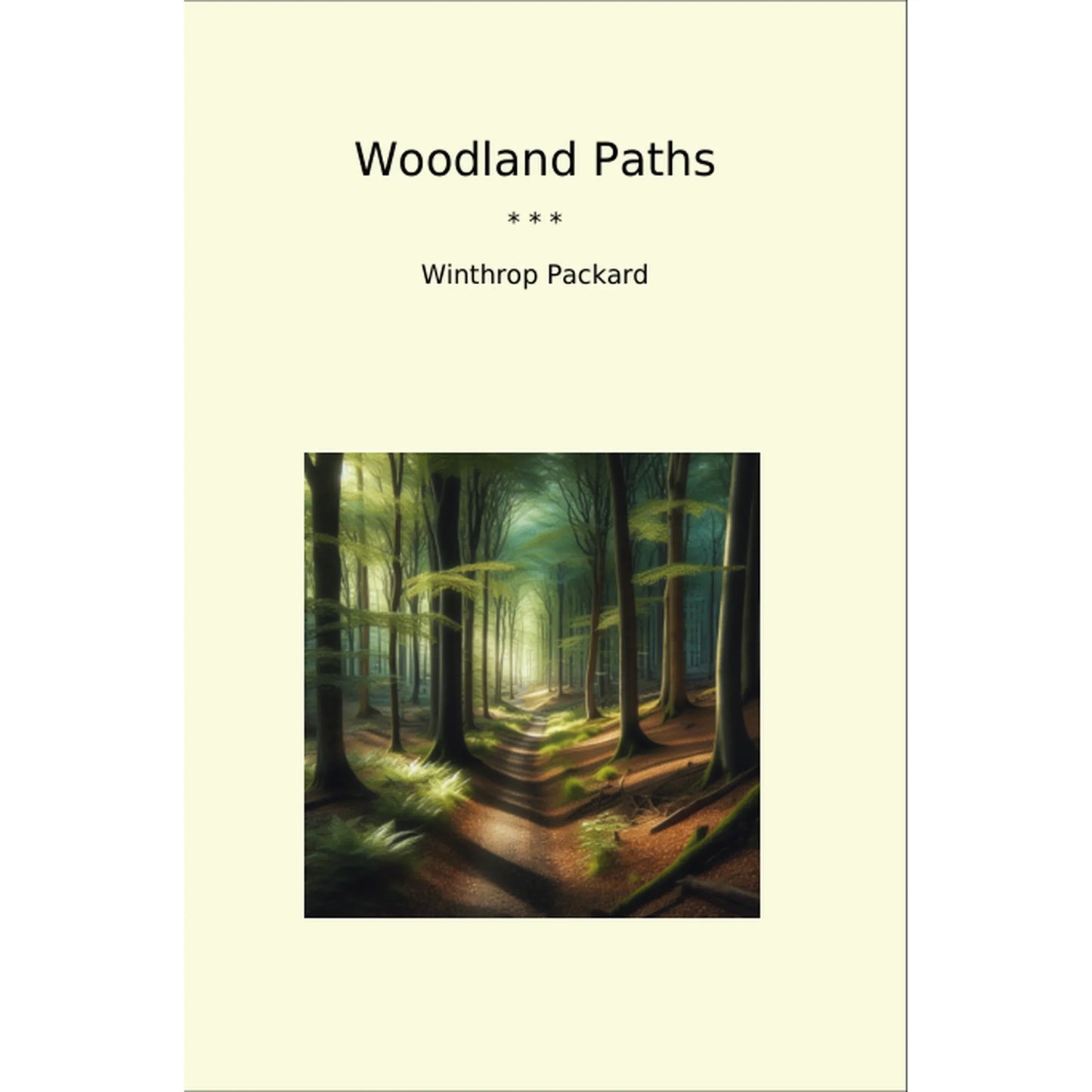 Book cover Woodland Paths