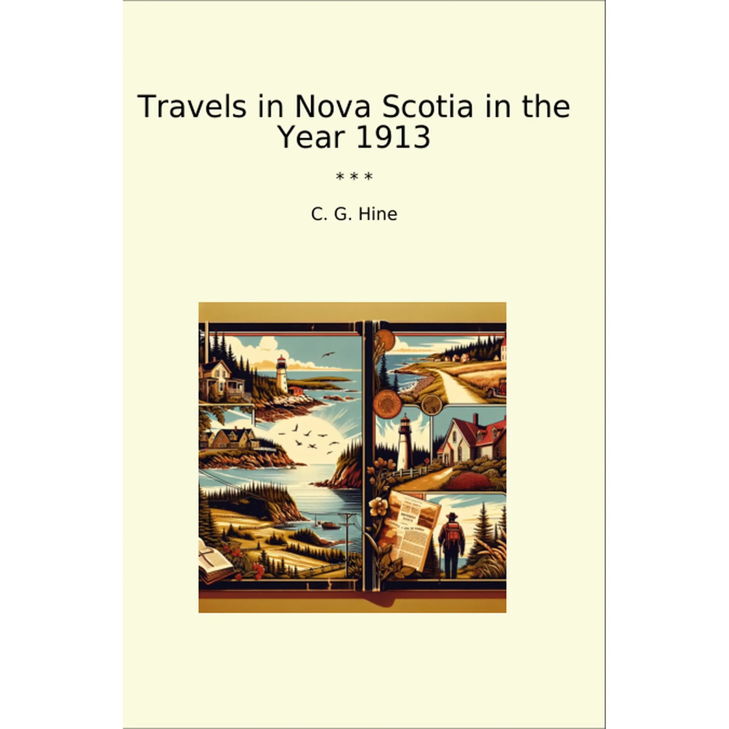 Book cover Travels in Nova Scotia in the Year 1913