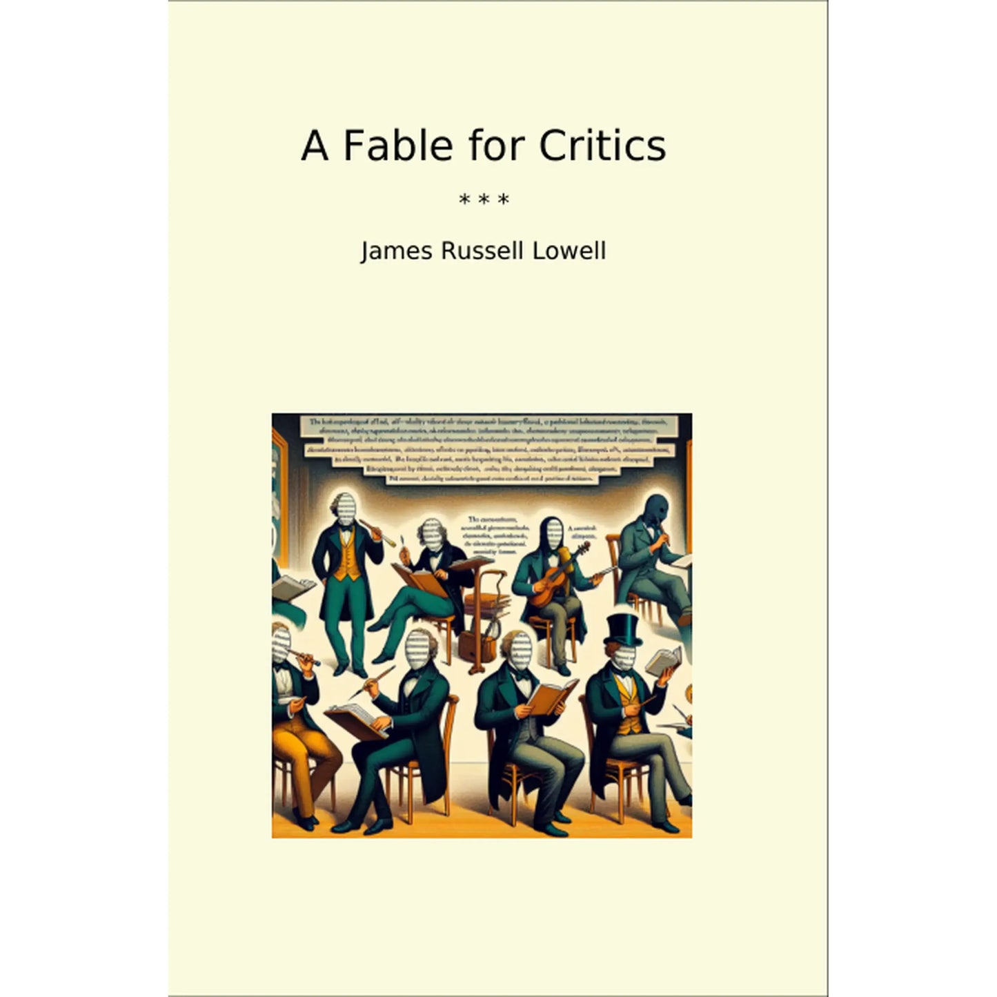 Book cover A Fable for Critics
