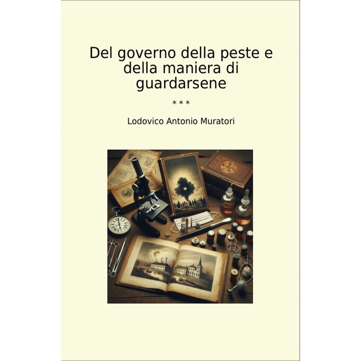Book cover Del governo della peste e della maniera di guardarsene