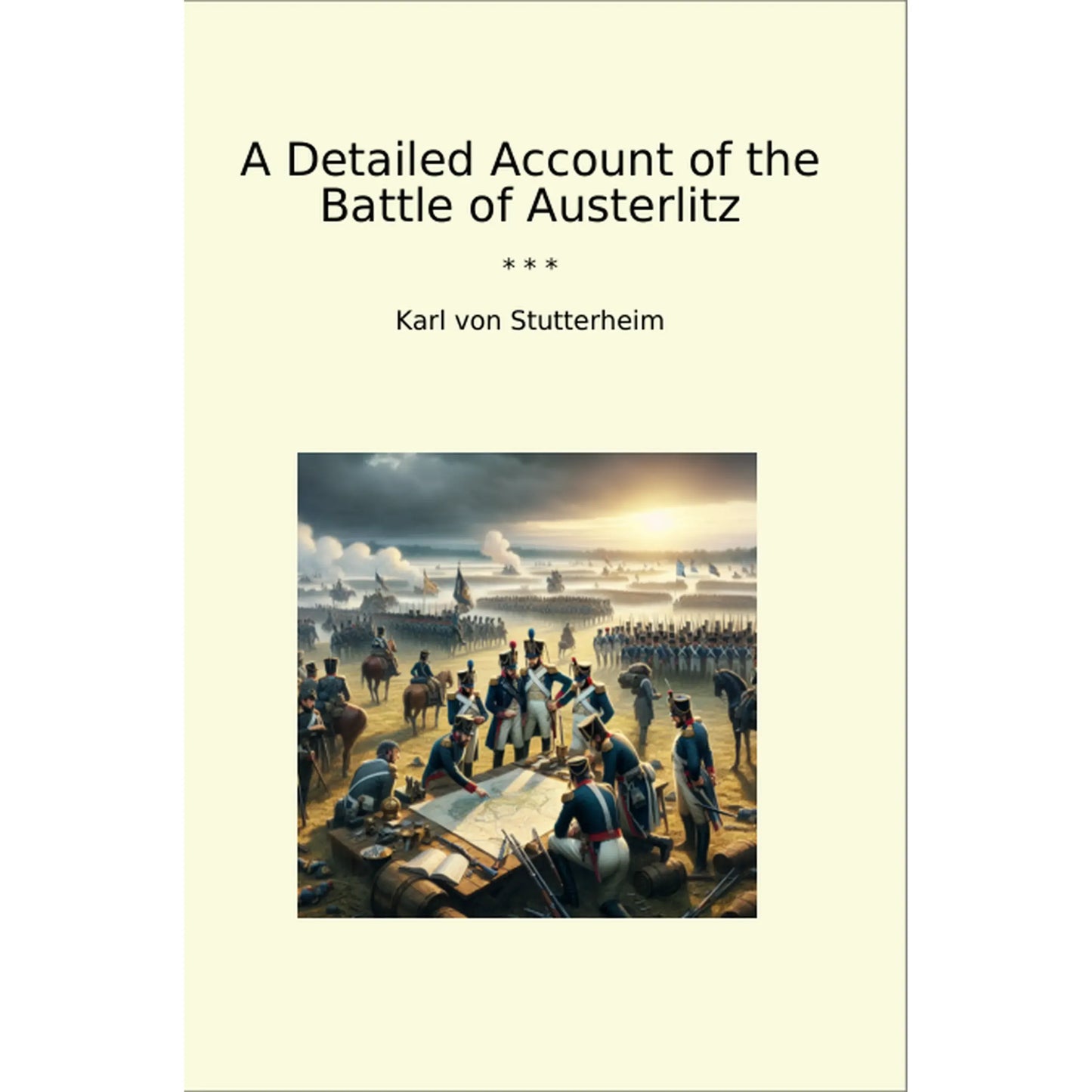 Book cover A Detailed Account of the Battle of Austerlitz
