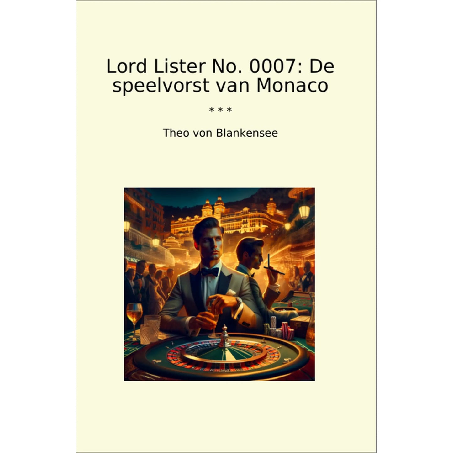 Book cover Lord Lister No. 0007: De speelvorst van Monaco