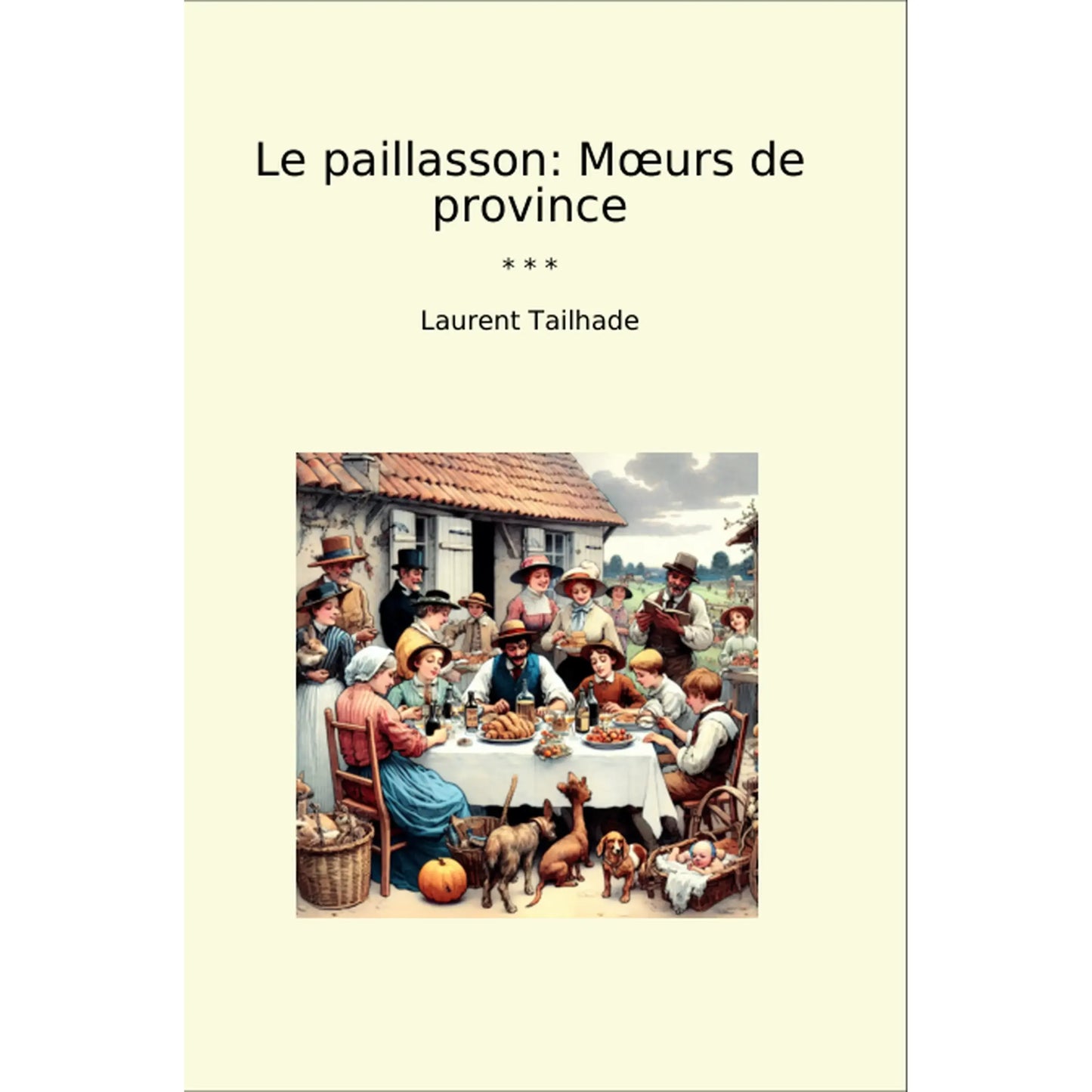Book cover Le paillasson: Mœurs de province